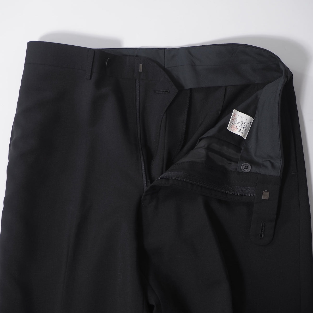 美品 クリスチャンディオール Christian Dior MONSIEUR ヴィンテージ ダブルブレスト スーツ ジャケット パンツ 94-82-175 ブラック メンズ 正規品 6-YD058