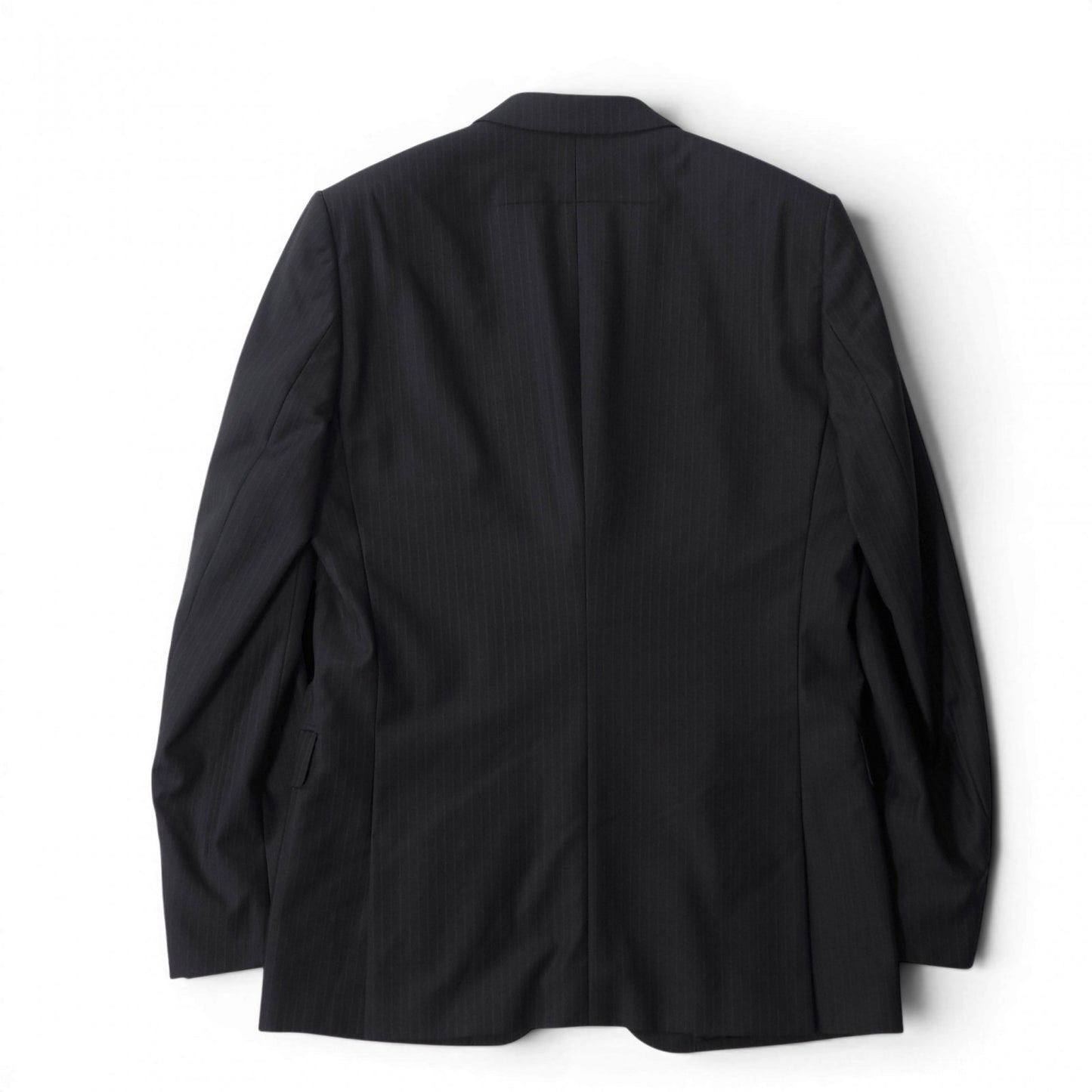 未使用 ジバンシー GIVENCHY ジバンシィ ティッシ期 スーツ ジャケット スラックス 46 ブラック シャドーストライプ メンズ 正規品 6-YD059