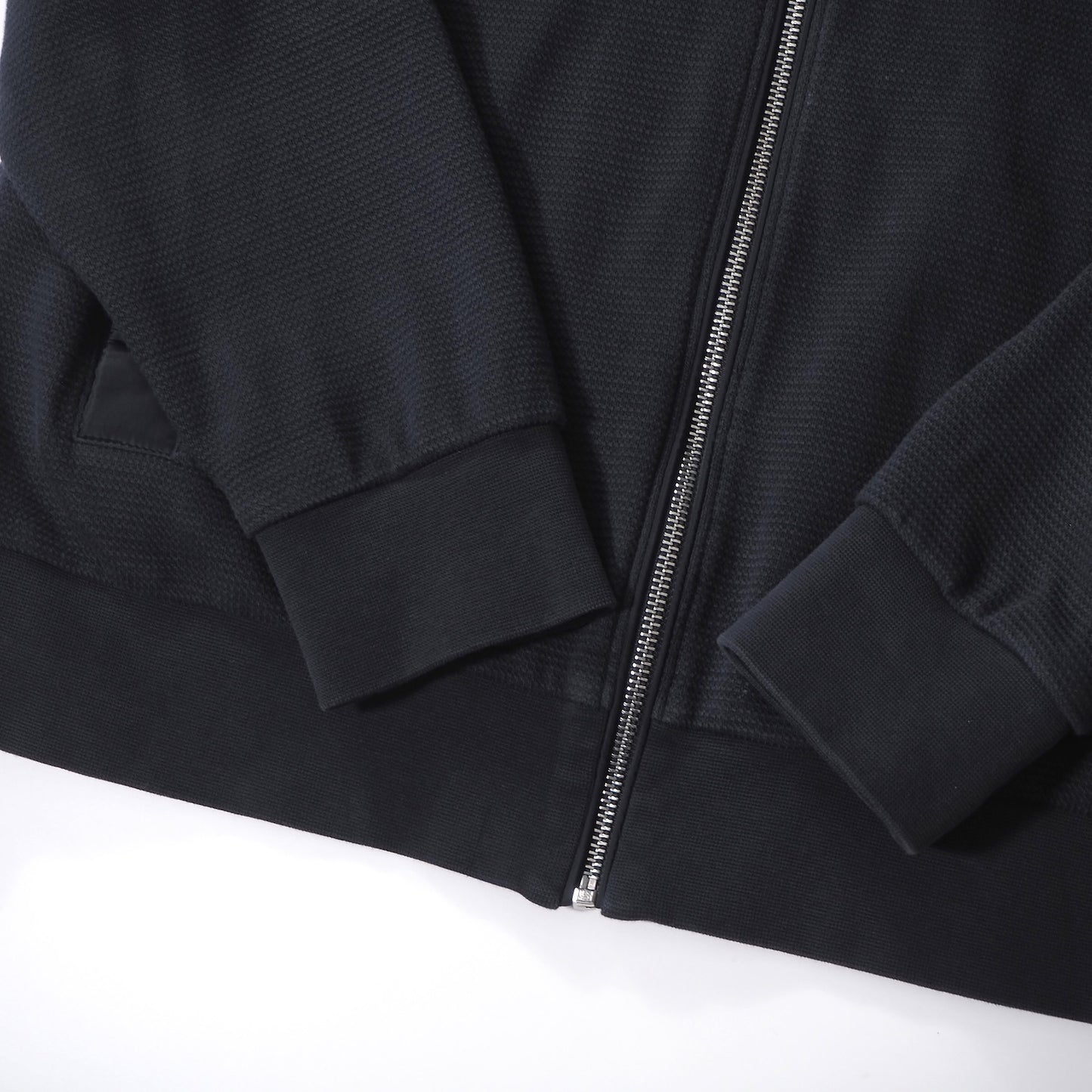 ヒューゴボス HUGO BOSS 現行 ジップアップ ジャケット ブルゾン L ネイビー メンズ 正規品 6-YE063