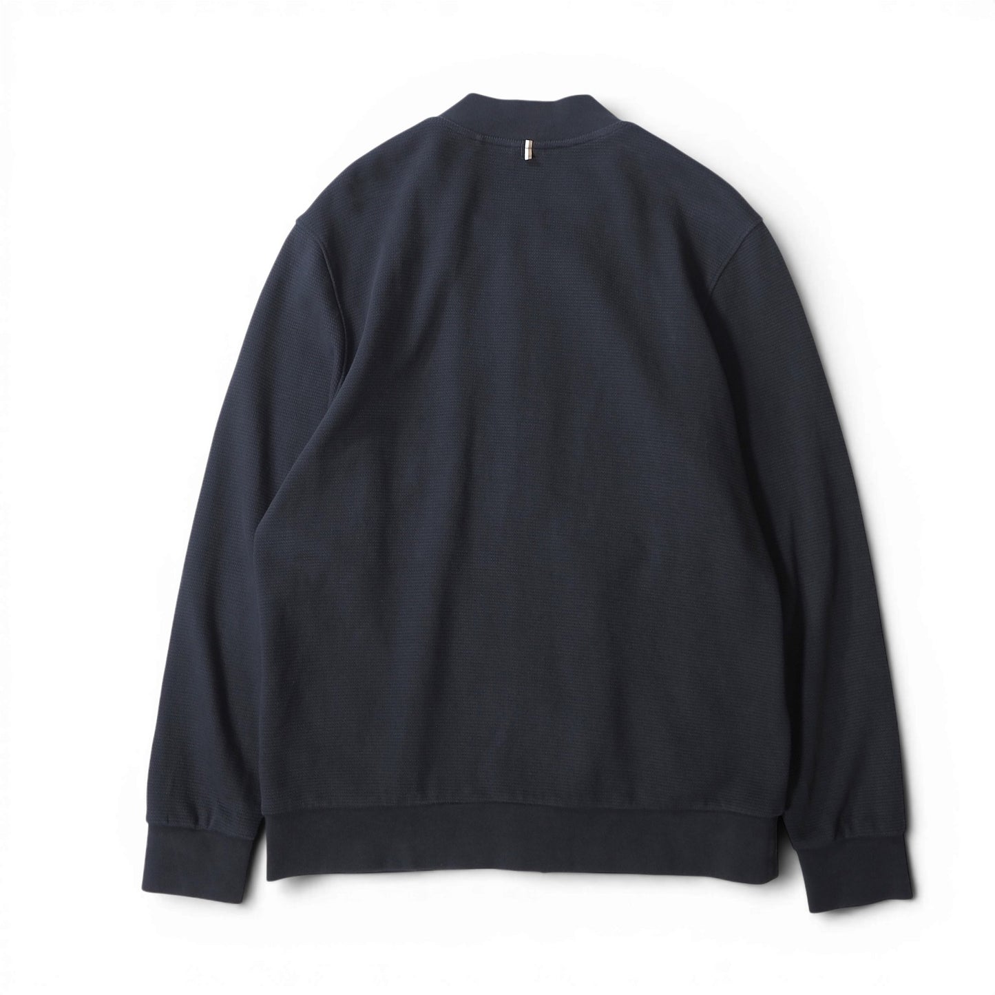 ヒューゴボス HUGO BOSS 現行 ジップアップ ジャケット ブルゾン L ネイビー メンズ 正規品 6-YE063