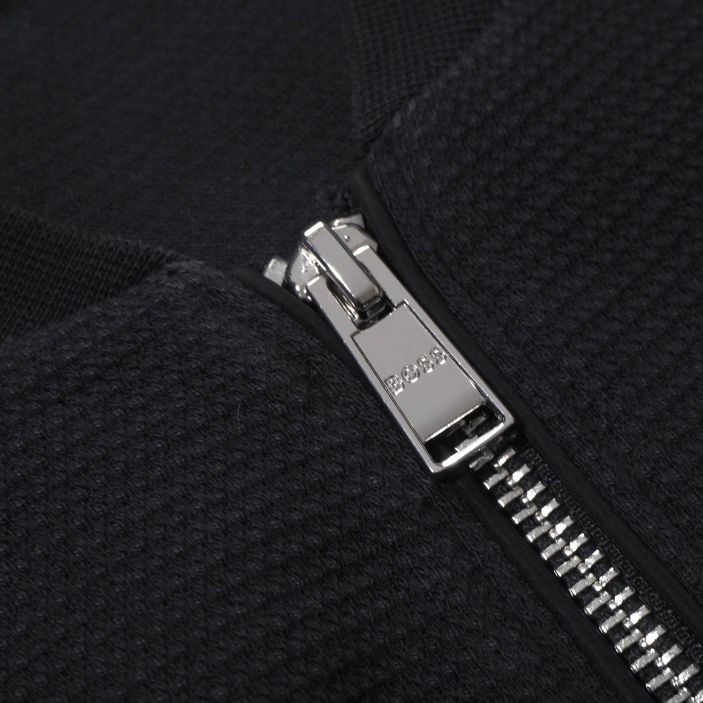 ヒューゴボス HUGO BOSS 現行 ジップアップ ジャケット ブルゾン L ネイビー メンズ 正規品 6-YE063
