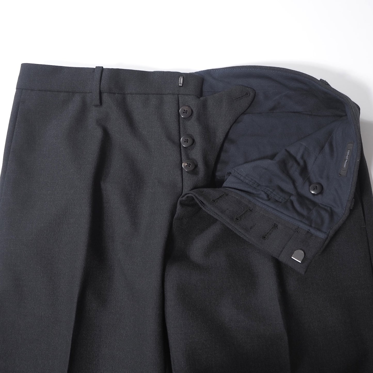 美品 ジルサンダー JIL SANDER ウール イタリア製 スーツ ジャケット パンツ 46 ダークグレー メンズ 正規品 6-YE064