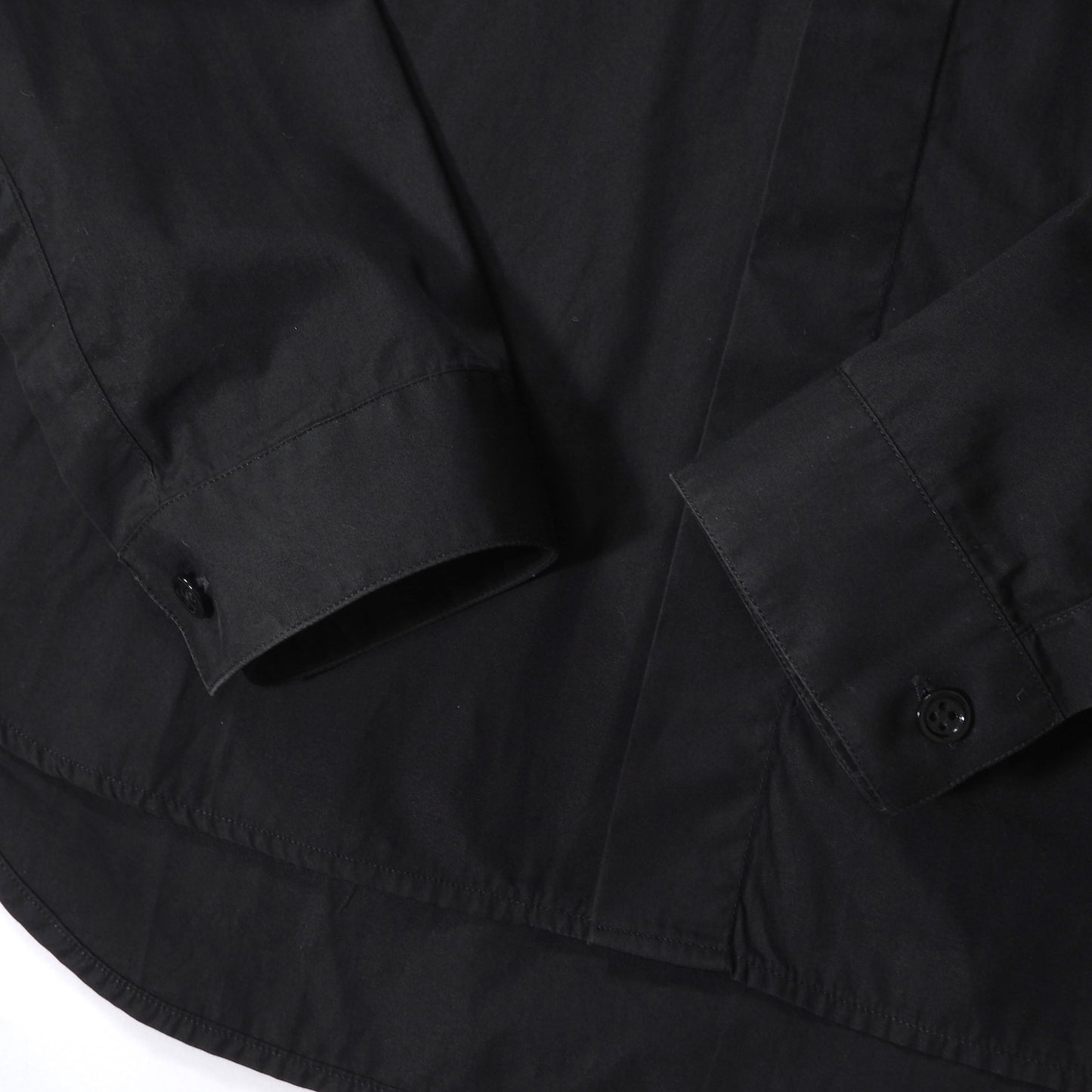 ディオールオム DIOR HOMME Bee刺繍 長袖 シャツ 37 ブラック メンズ 正規品 6-YE067