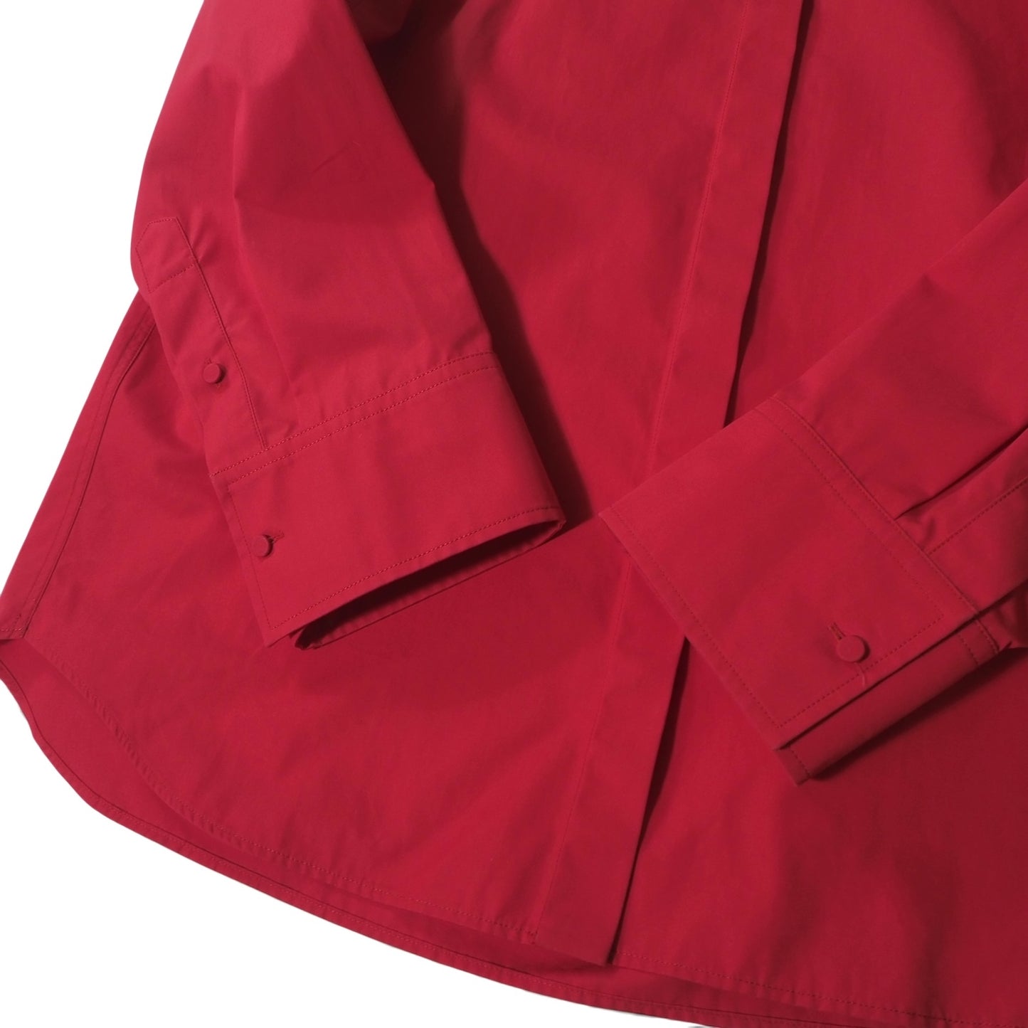 ヴァレンティノ VALENTINO 23AW オーバーサイズ 長袖 シャツ 36 レッド レディース 正規品 6-YE071