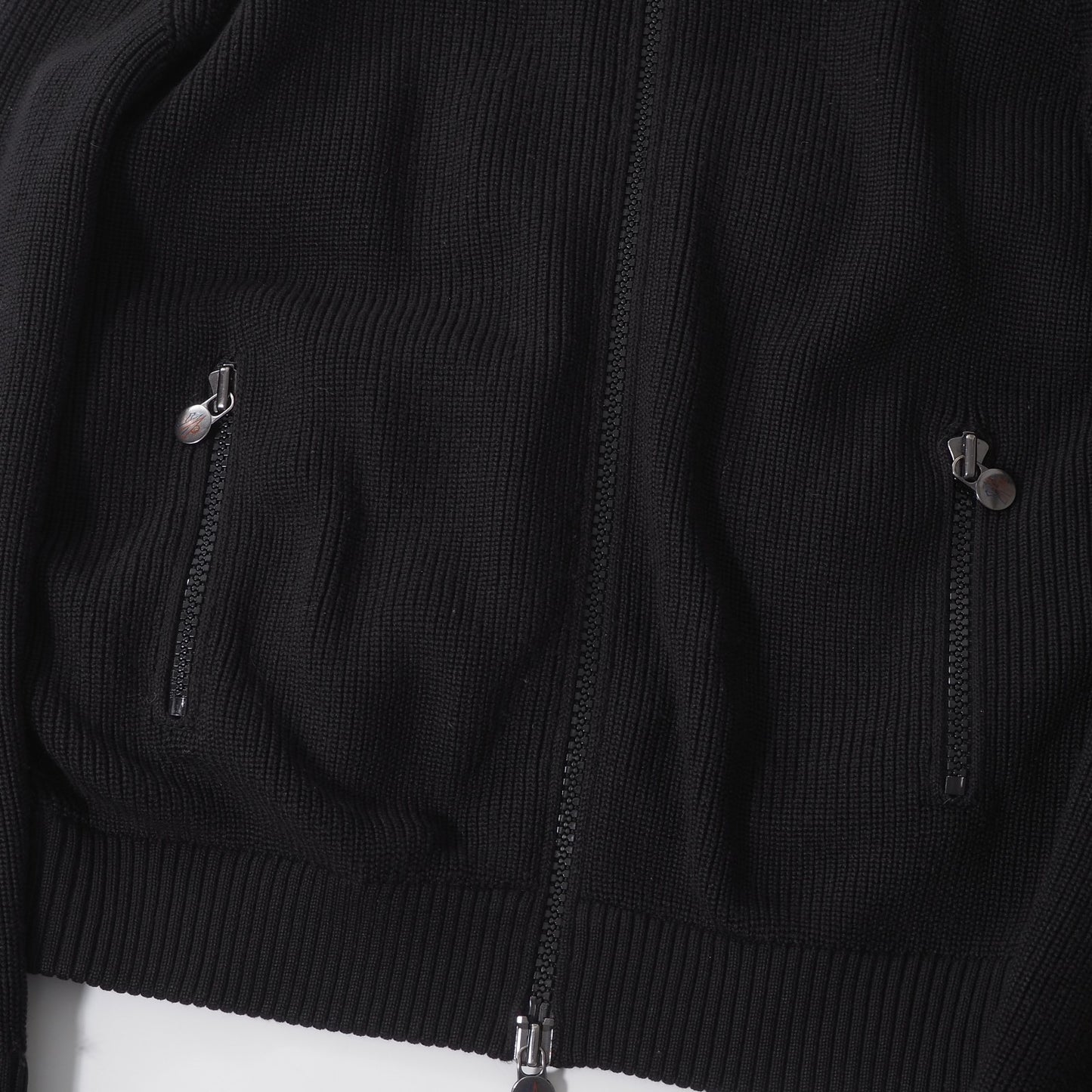 モンクレール MONCLER ハイブリッド ダウンジャケット ニット切替 L ブラック メンズ 正規品 6-ZA011