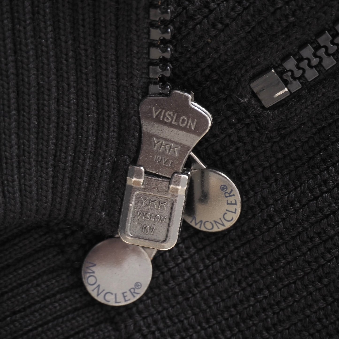 モンクレール MONCLER ハイブリッド ダウンジャケット ニット切替 L ブラック メンズ 正規品 6-ZA011