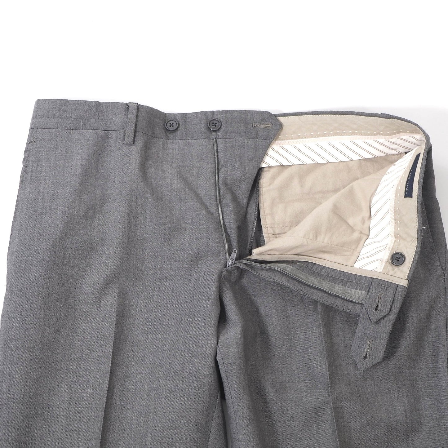 ラルディーニ LARDINI イタリア製 スーツ ジャケット パンツ ブートニエール 50 グレー メンズ 正規品 6-ZA018