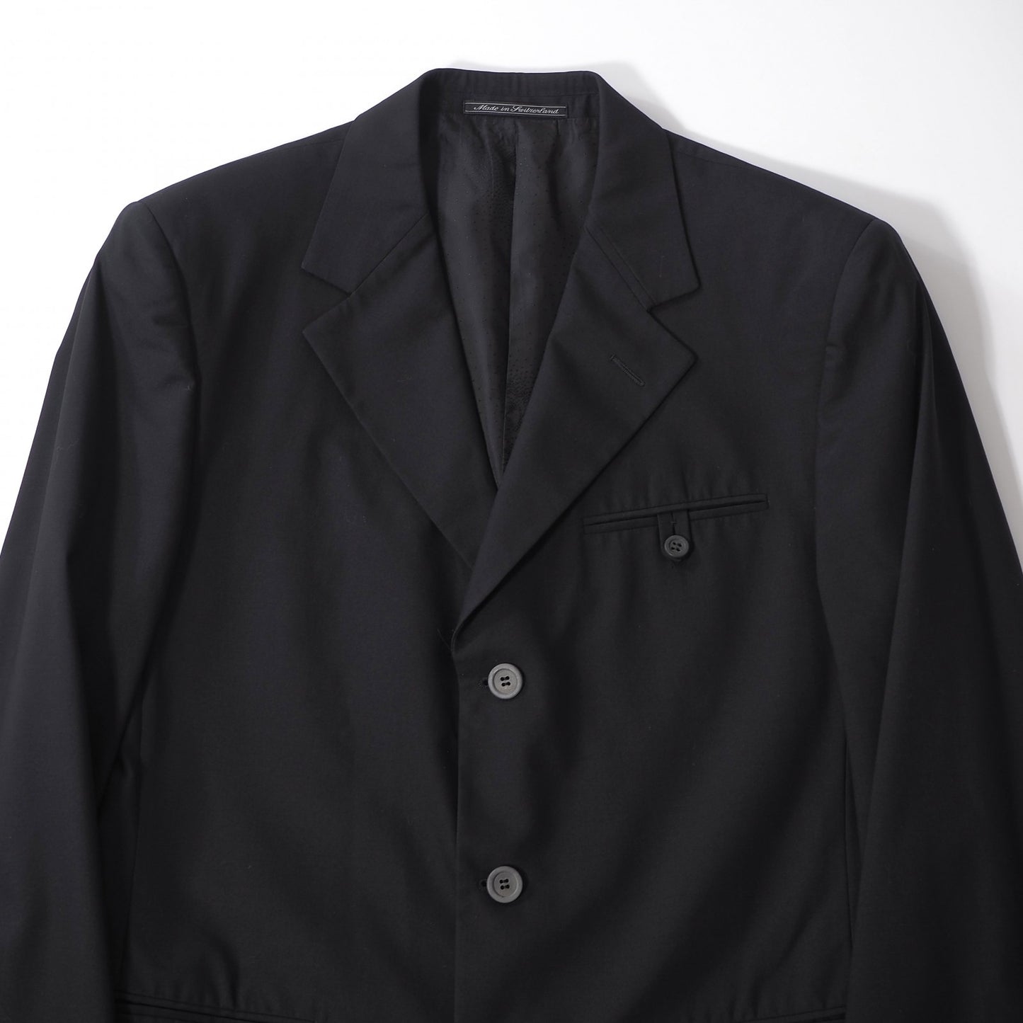 ジャンニヴェルサーチ GIANNI VERSACE ヴィンテージ スーツ セットアップ 48ブラック メンズ 正規品 6-ZA031