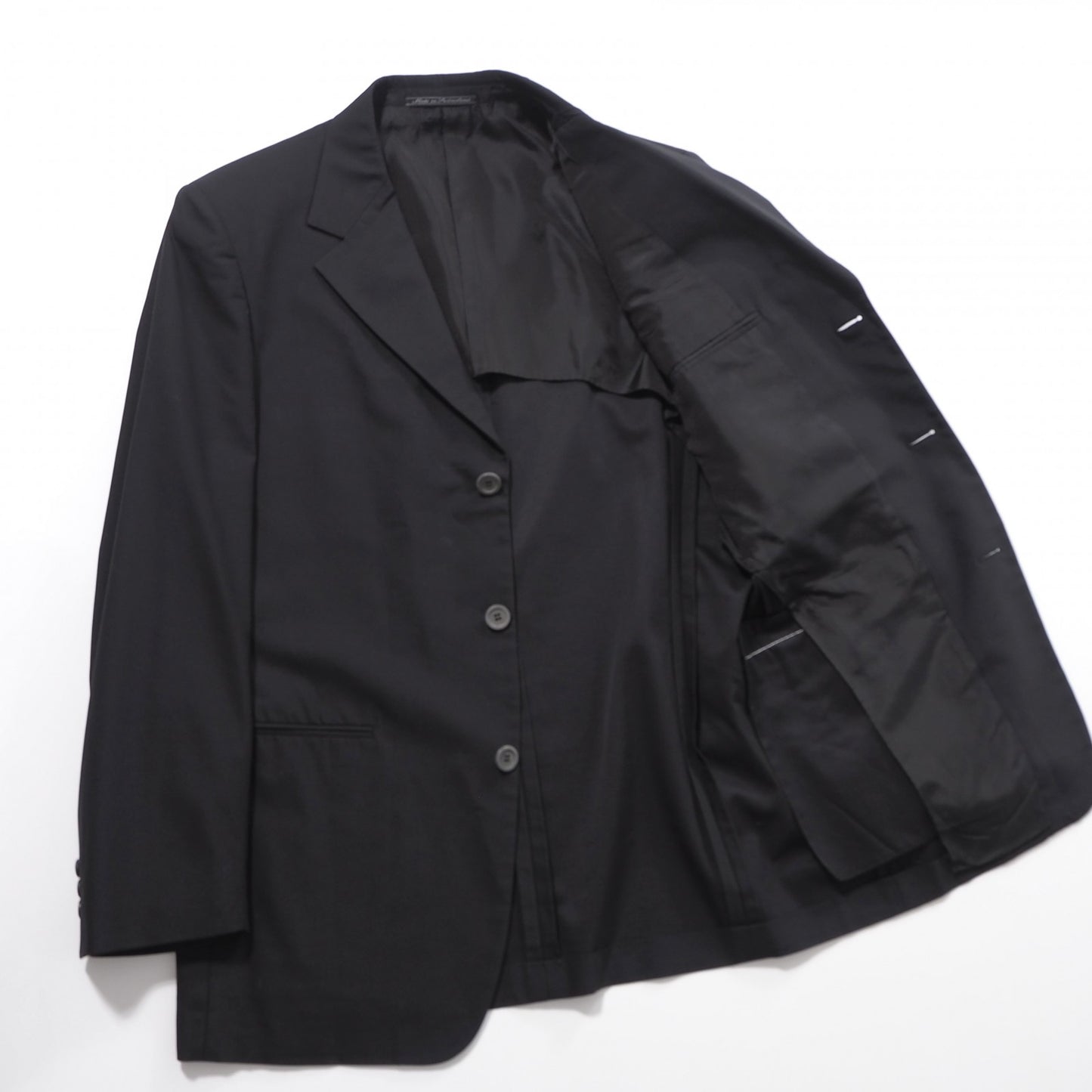 ジャンニヴェルサーチ GIANNI VERSACE ヴィンテージ スーツ セットアップ 48ブラック メンズ 正規品 6-ZA031
