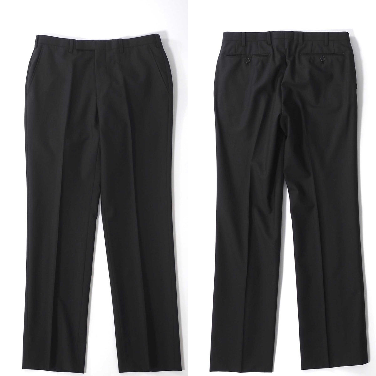 美品 バーバリー BURBERRY BLACK LABEL スーツ ジャケット パンツ 38 ブラック メンズ 正規品 6-ZC002