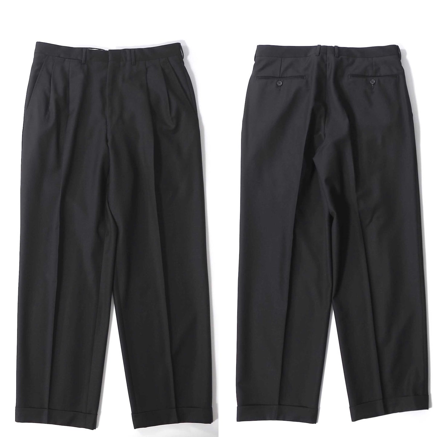 ジョルジオアルマーニ GIORGIO ARMANI 黒タグ スーツ ジャケット スラックス パンツ 50 ブラック メンズ 正規品 6-ZC003