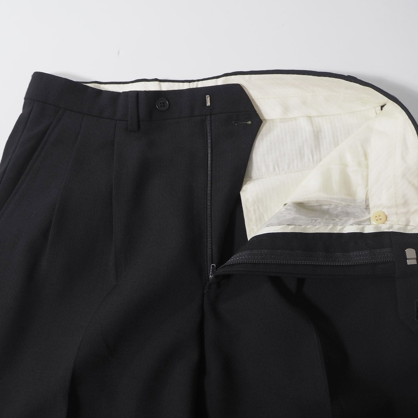 ジョルジオアルマーニ GIORGIO ARMANI ダブルブレスト ストレッチ スーツ ジャケット スラックス 48 ブラック メンズ 正規品 6-ZC007