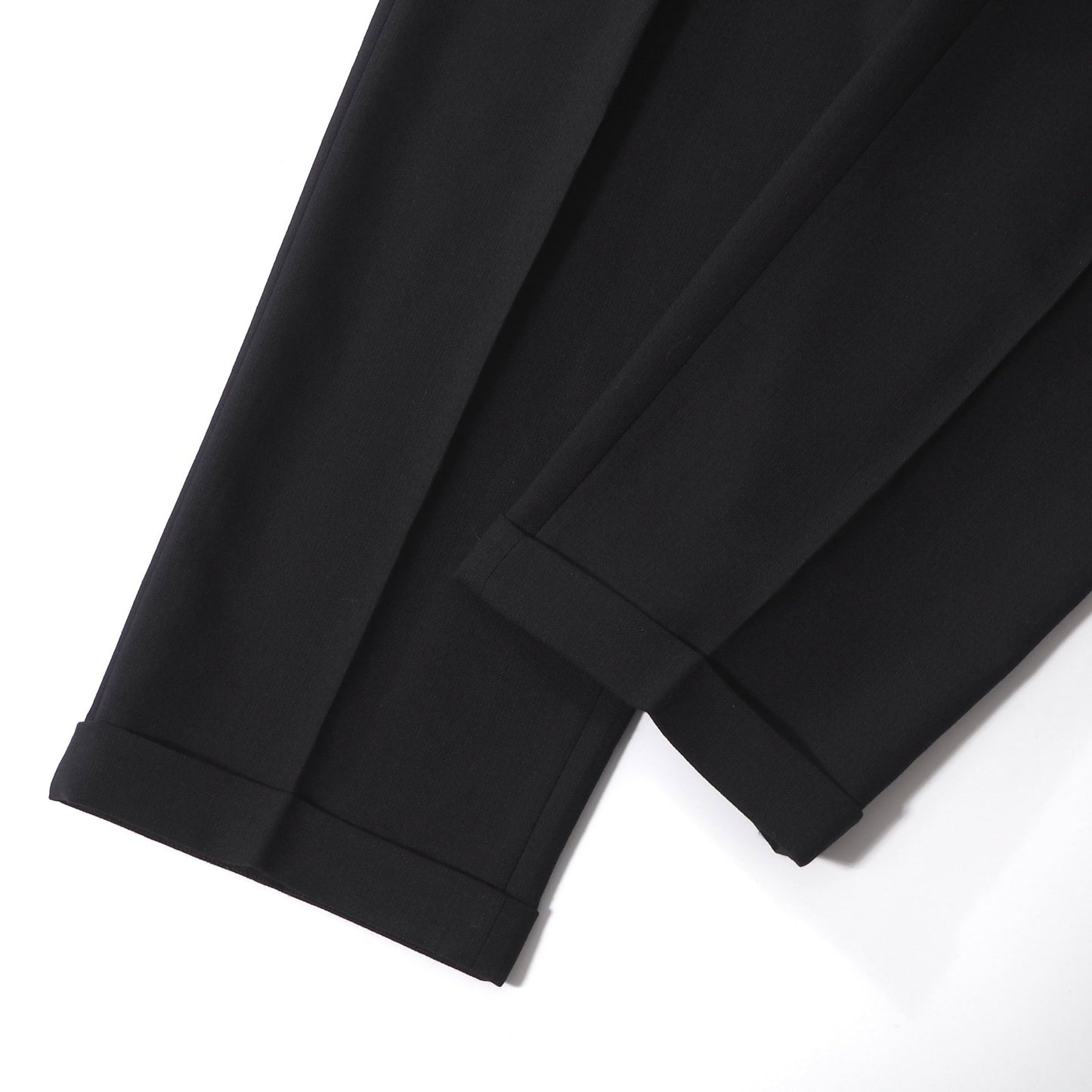 ジョルジオアルマーニ GIORGIO ARMANI ダブルブレスト ストレッチ スーツ ジャケット スラックス 48 ブラック メンズ 正規品 6-ZC007