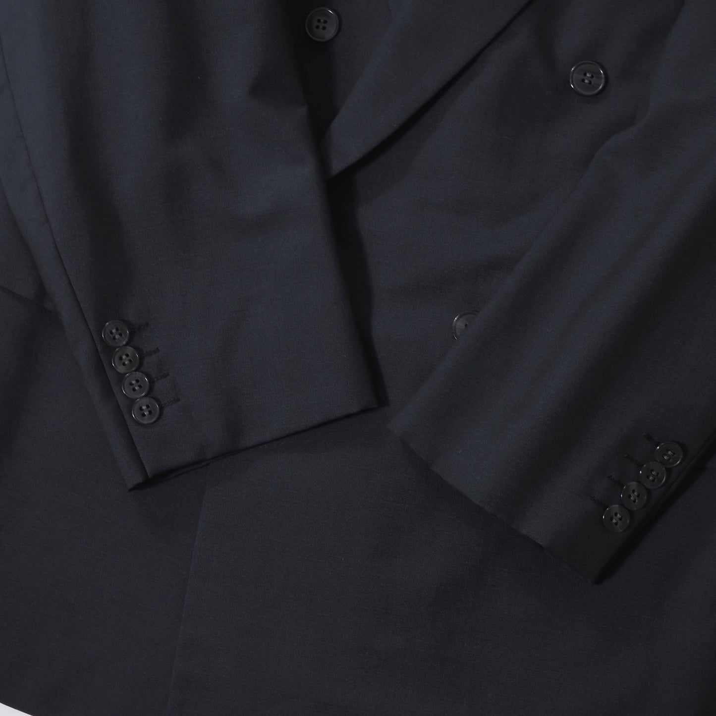 クリスチャンディオール Christian Dior MONSIEUR ヴィンテージ ダブルブレスト スーツ ジャケット パンツ 101-91-180 ネイビー メンズ 正規品 6-ZC012
