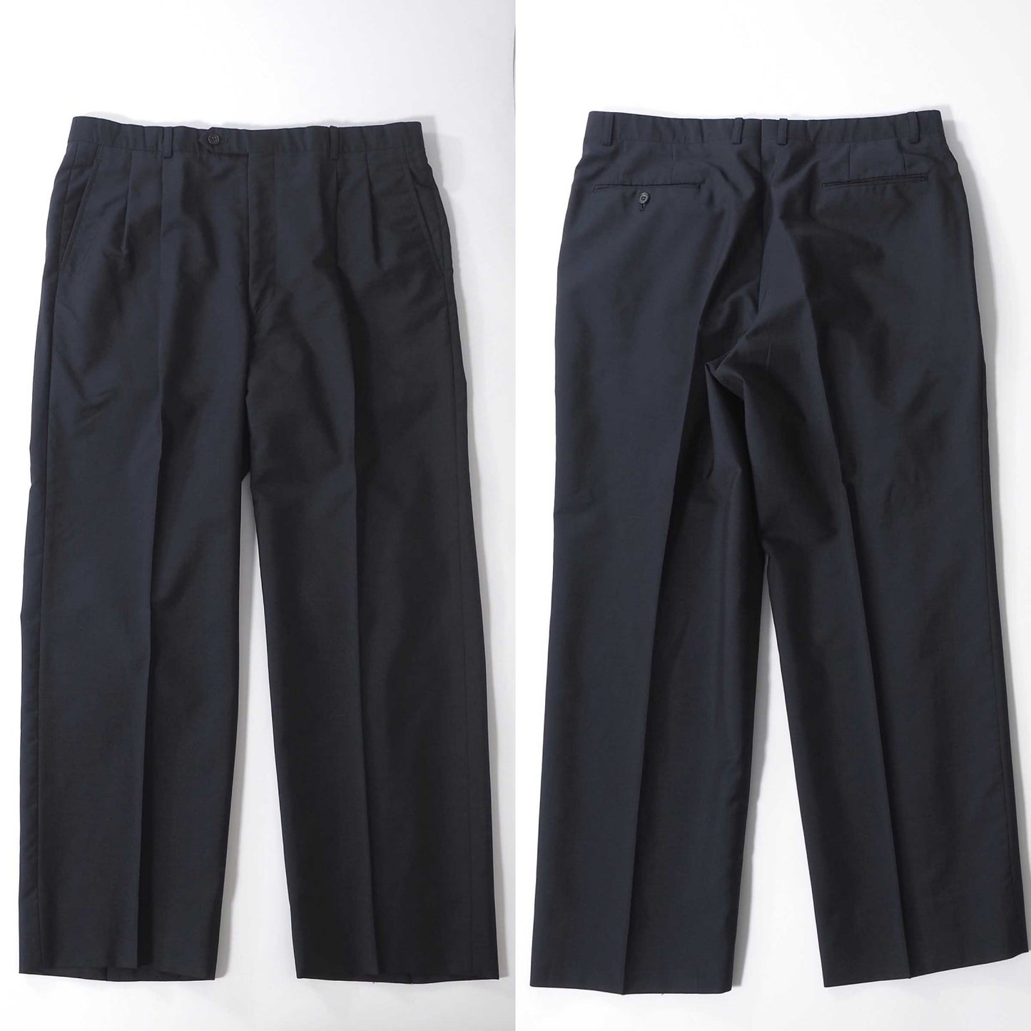 クリスチャンディオール Christian Dior MONSIEUR ヴィンテージ ダブルブレスト スーツ ジャケット パンツ 101-91-180 ネイビー メンズ 正規品 6-ZC012