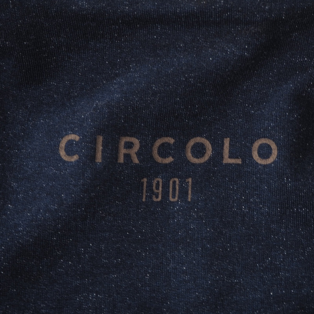 美品 チルコロ CIRCOLO1901 ストレッチ ジャージ ジャケット 48 インディゴ メンズ 正規品 6-ZC014
