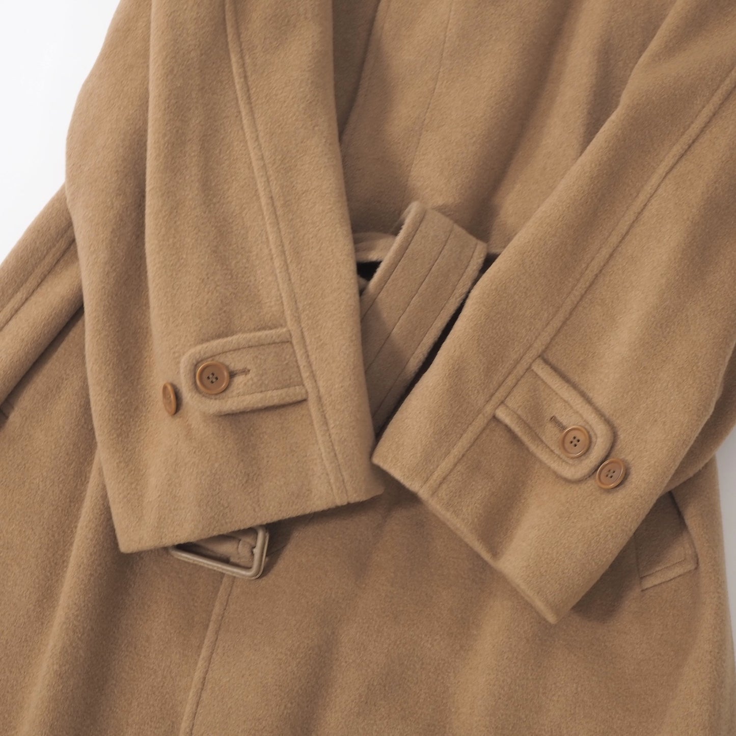 ジョルジオアルマーニ GIORGIO ARMANI ベビーキャメル ベルテッド コート 50 キャメル メンズ 正規品 6-ZC016