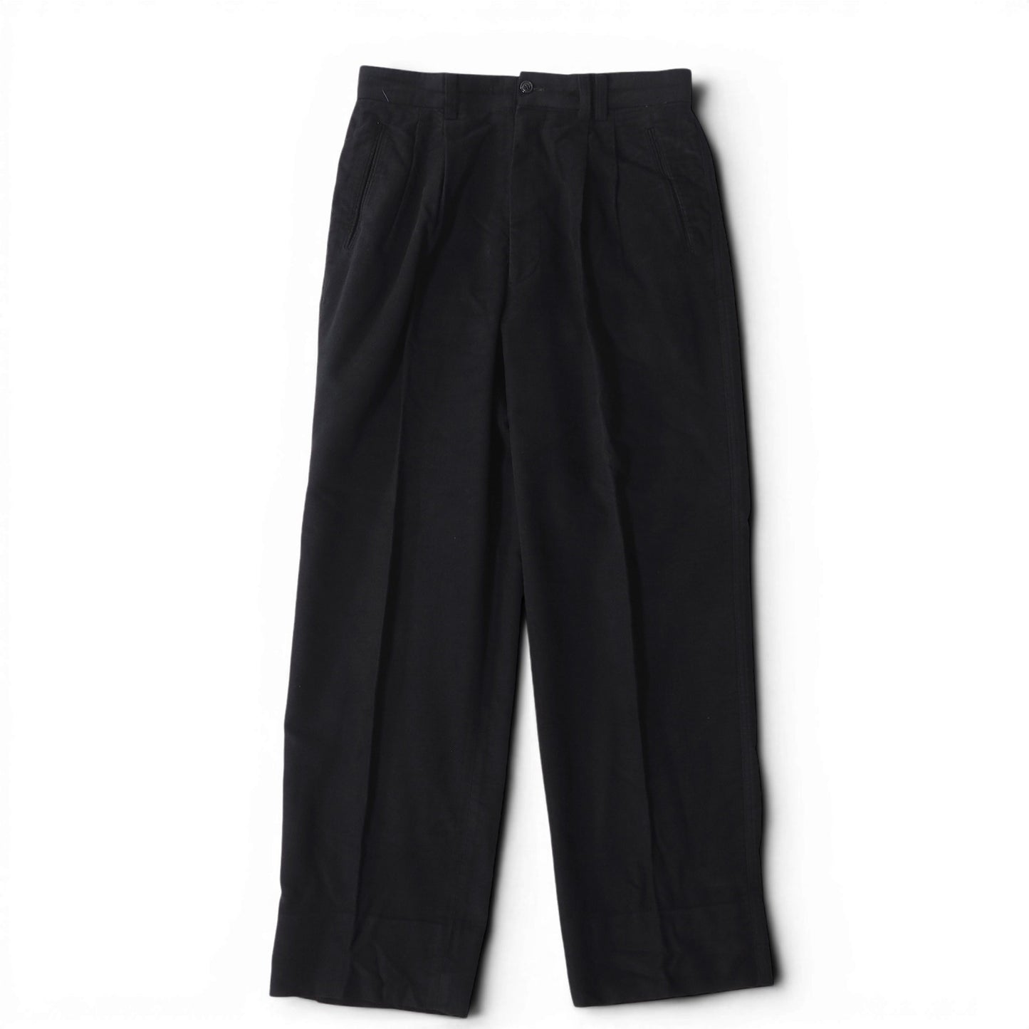クリスチャンディオール Christian Dior MONSIEUR ヴィンテージ ワイド スラックス 79 S ブラック メンズ 正規品 6-ZC017