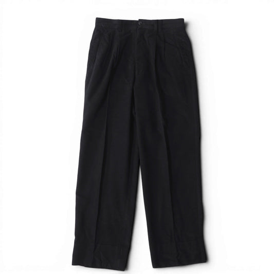 クリスチャンディオール Christian Dior MONSIEUR ヴィンテージ ワイド スラックス 79 S ブラック メンズ 正規品 6-ZC017