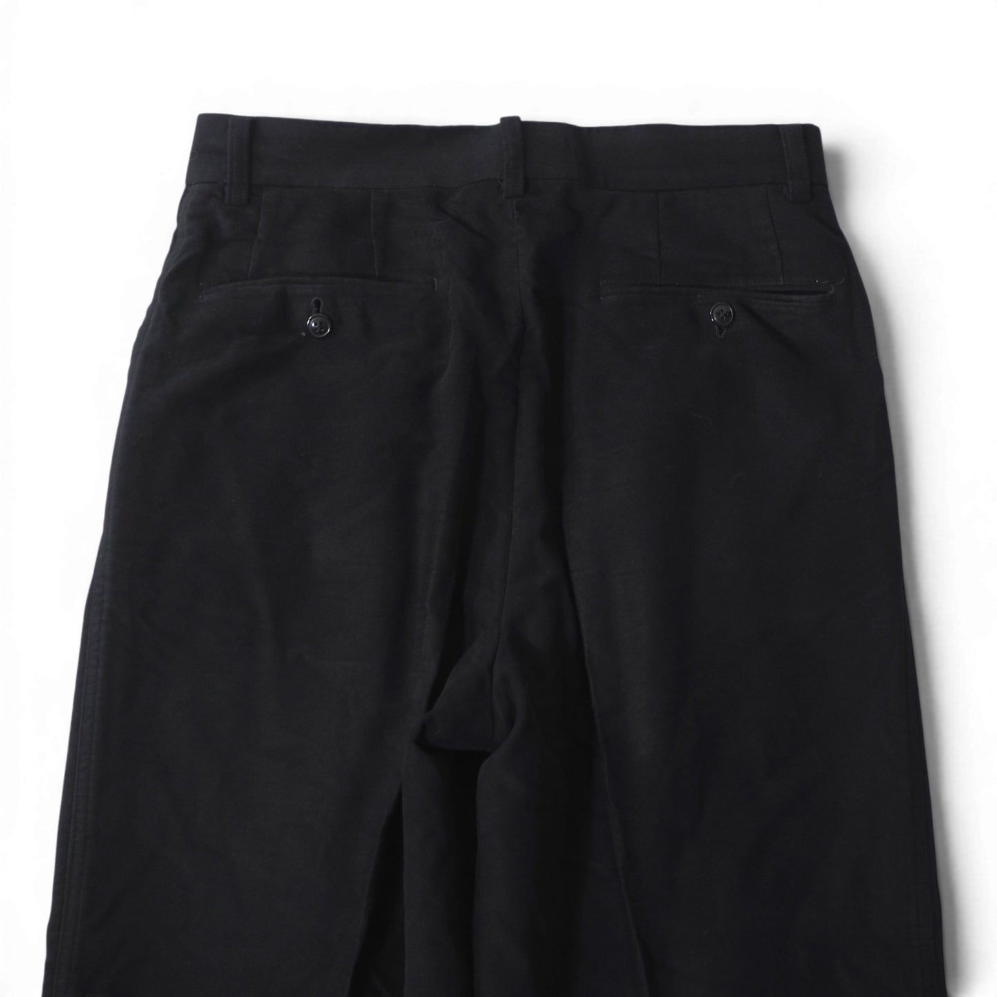 クリスチャンディオール Christian Dior MONSIEUR ヴィンテージ ワイド スラックス 79 S ブラック メンズ 正規品 6-ZC017