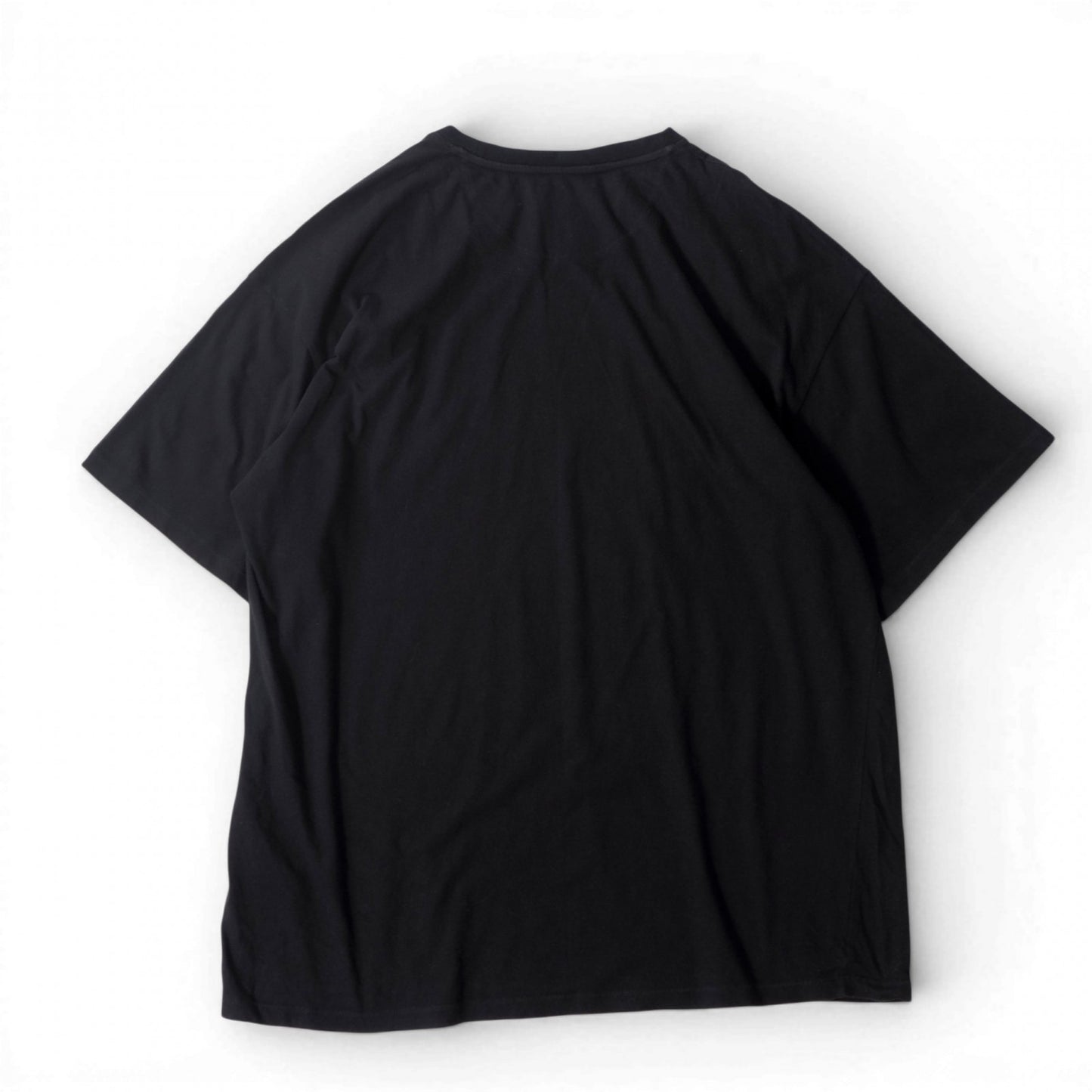 ヴァレンティノ VALENTINO ロゴプリント オーバーサイズ クルーネック Tシャツ カットソー S ブラック メンズ 正規品 6-ZD001