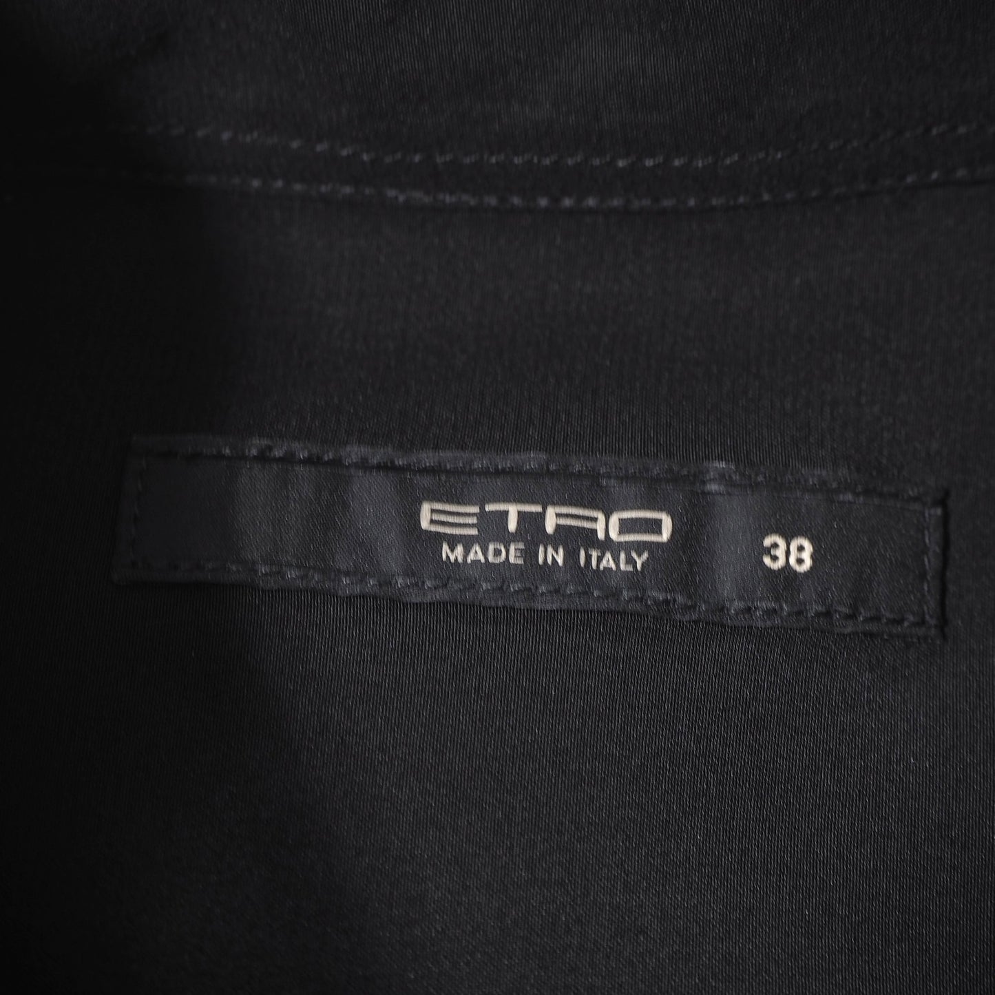 エトロ ETRO イタリア製 シルク 長袖 シャツ ブラウス 38 マルチカラー レディース 正規品 6-ZE041