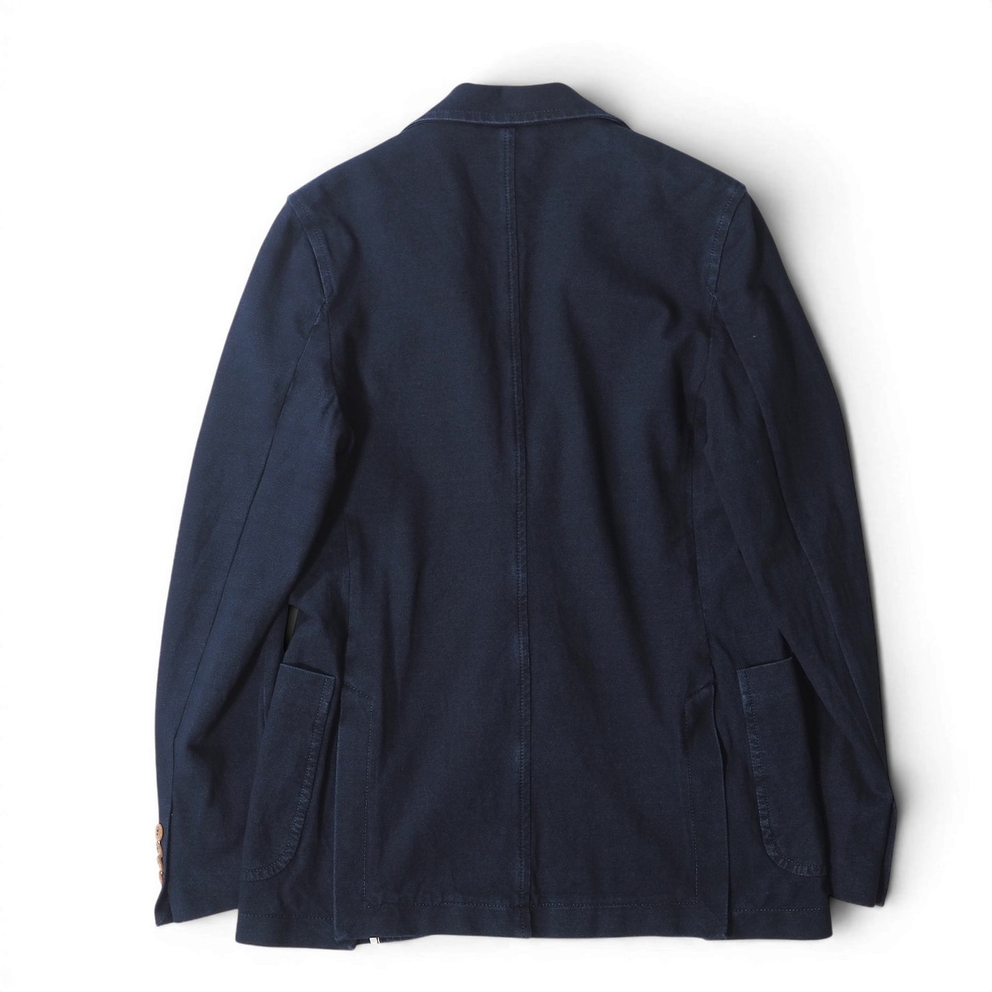 美品 チルコロ CIRCOLO イタリア製 ストレッチ ジャケット 44 ネイビー メンズ 正規品 6-ZE042