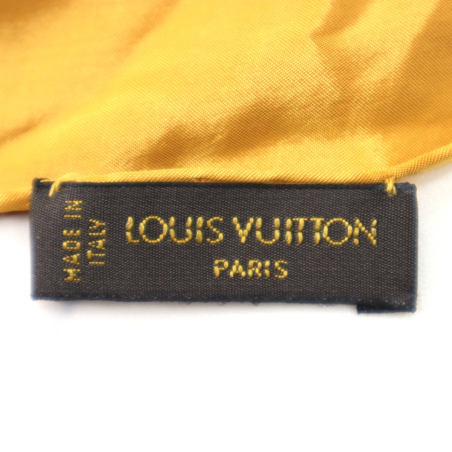 ルイヴィトン Louis Vuitton モノグラム ストール ブラウン/ゴールド レディース 3-ZI086