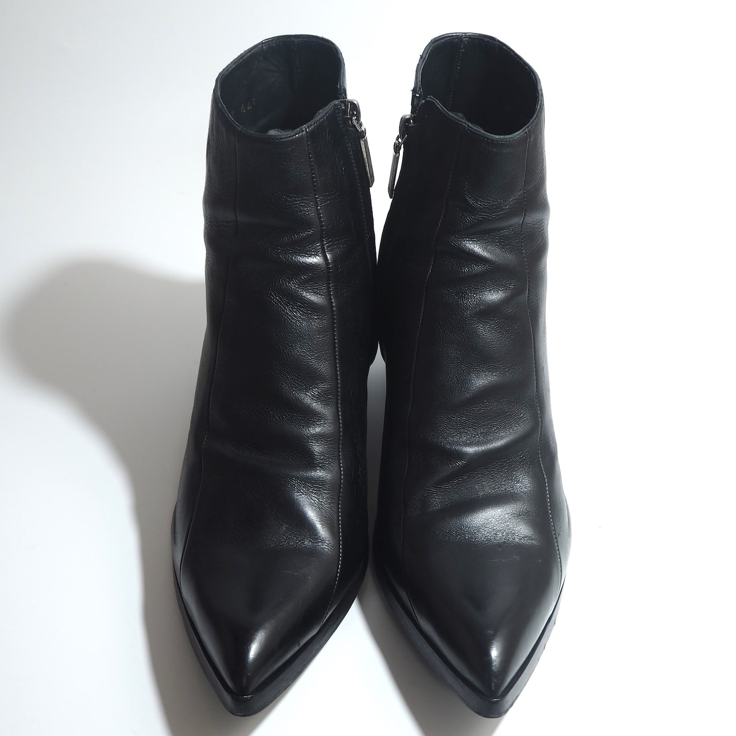 サンローランパリ SAINT LAURENT PARIS ルーカス サイドジップ レザー ブーツ 44 28㎝相当 ブラック メンズ 正規品 5-YB015