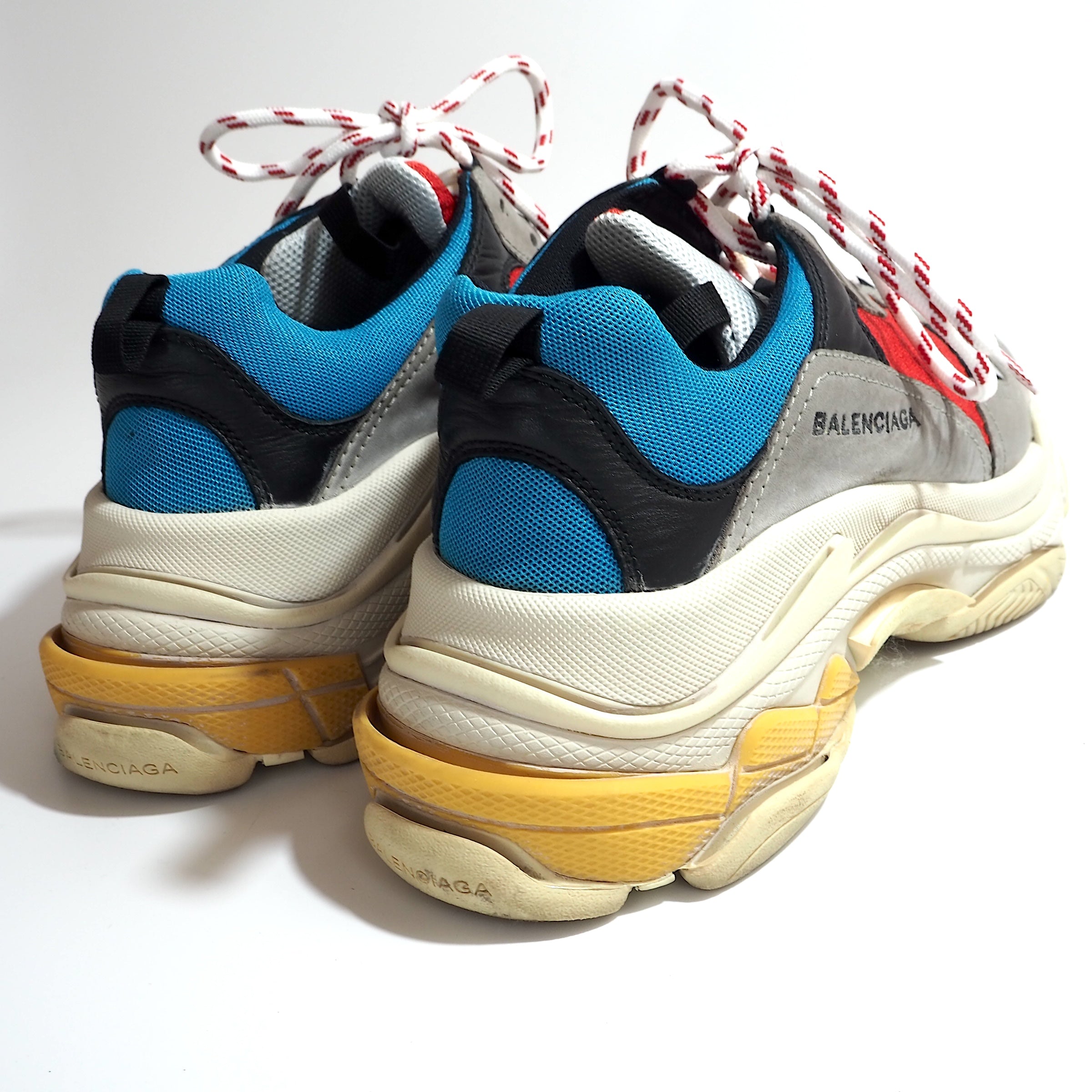 バレンシアガ BALENCIAGA 初期 イタリア製 トリプルS Triple-S スニーカー 42 マルチカラー メンズ 4-YG008 –  Bengal ブランド古着セレクトショップ