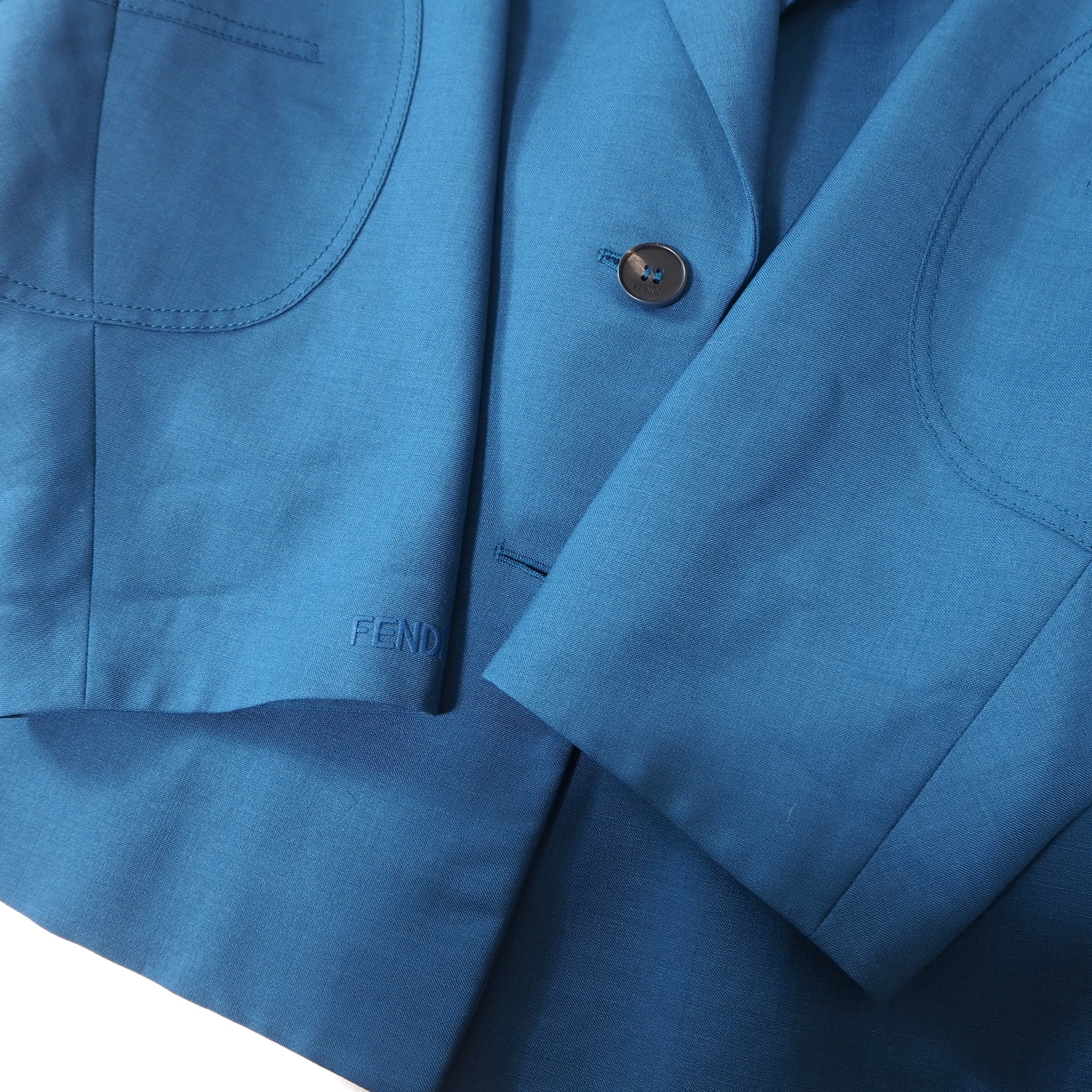 フェンディ FENDI 現行 オーバーサイズ カジュアル ジャケット 40