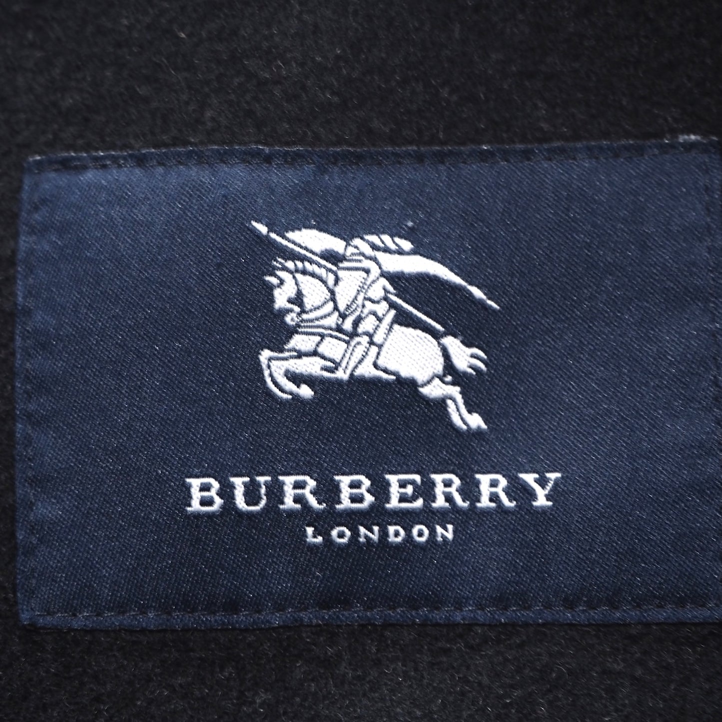 バーバリー BURBERRY LONDON バルマカーン コート ステンカラー 46 ブラック メンズ 正規品 4-ZL019