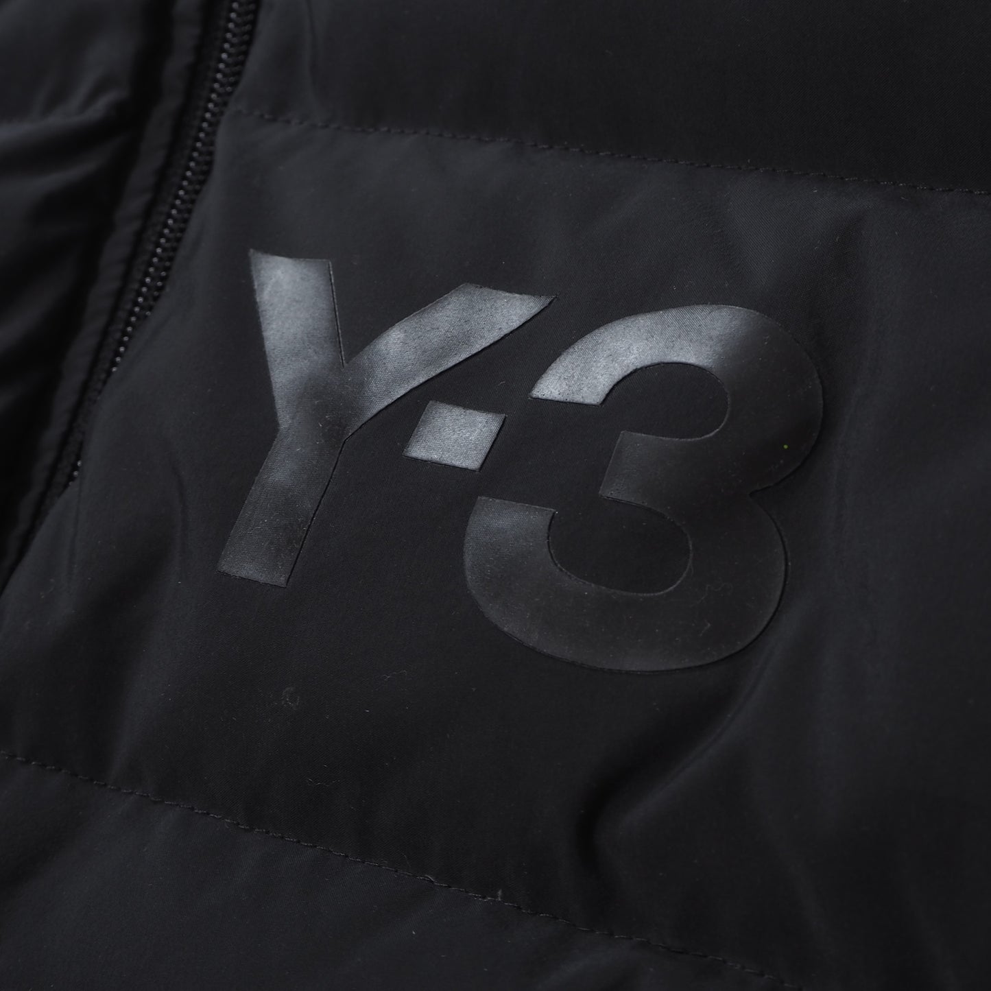 ワイスリー Y-3 ダウンベスト ヨウジヤマモト ダブルジップ L ブラック メンズ 美品 正規品 4-YL008