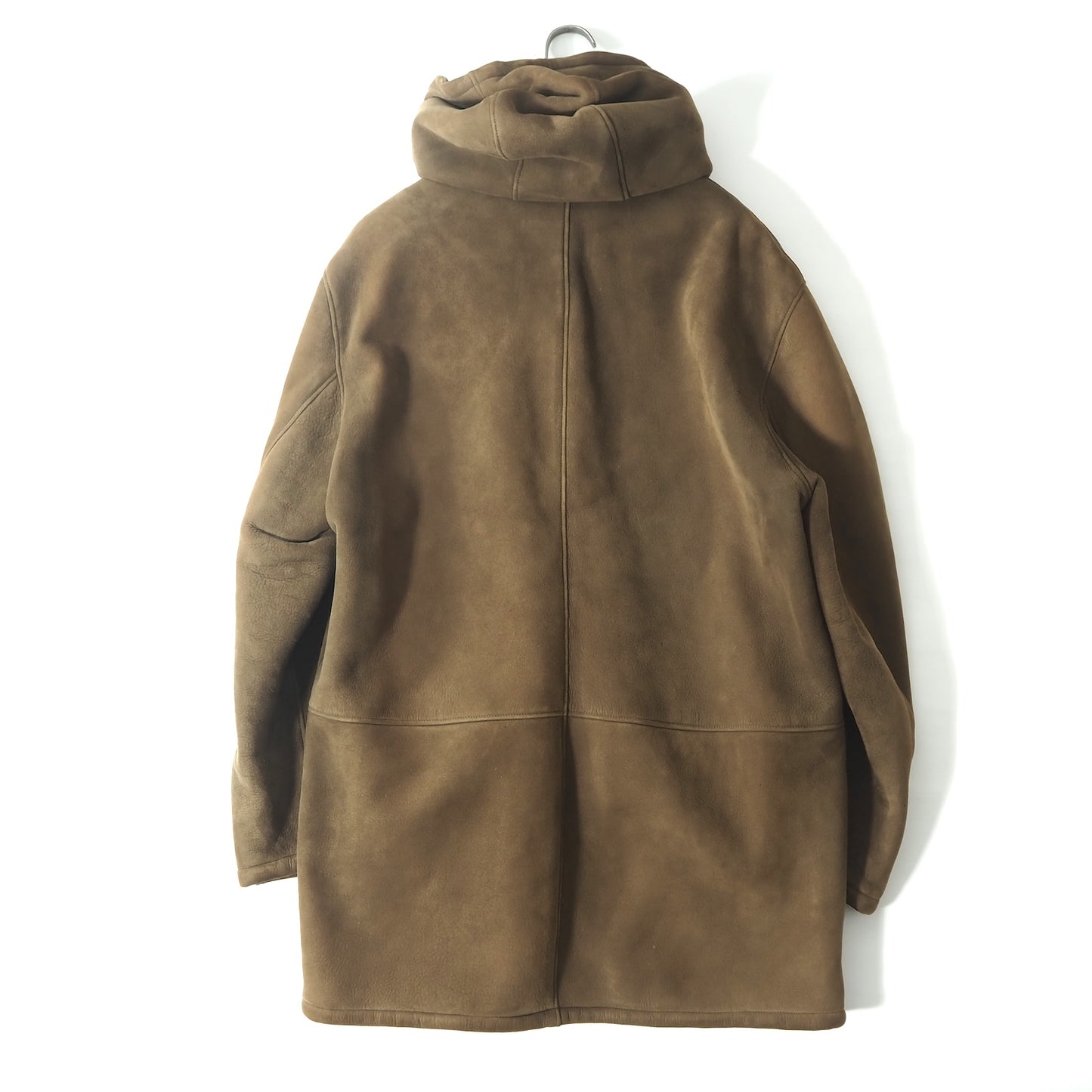 ロエベ LOEWE シャーリング ムートンファー ラムレザー コート 54 ブラウン メンズ 正規品 5-SC001