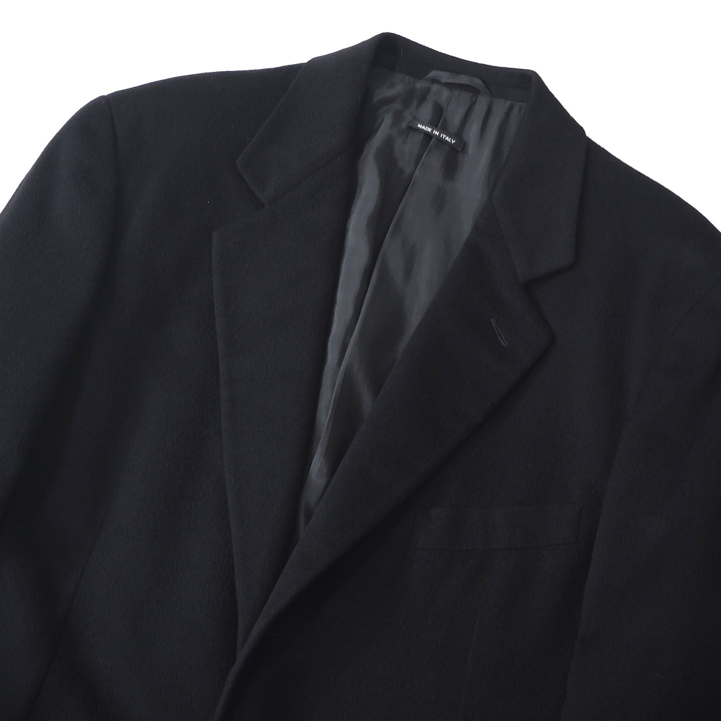 ジョルジオアルマーニ GIORGIO ARMANI ピュアカシミヤ ジャケット ブラック メンズ 正規品 M3-YJ143