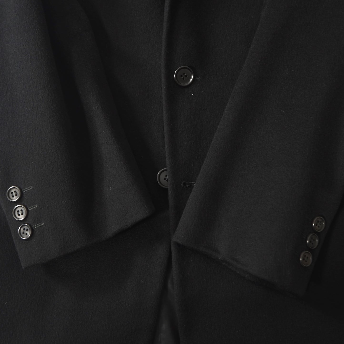 ジョルジオアルマーニ GIORGIO ARMANI ピュアカシミヤ ジャケット ブラック メンズ 正規品 M3-YJ143
