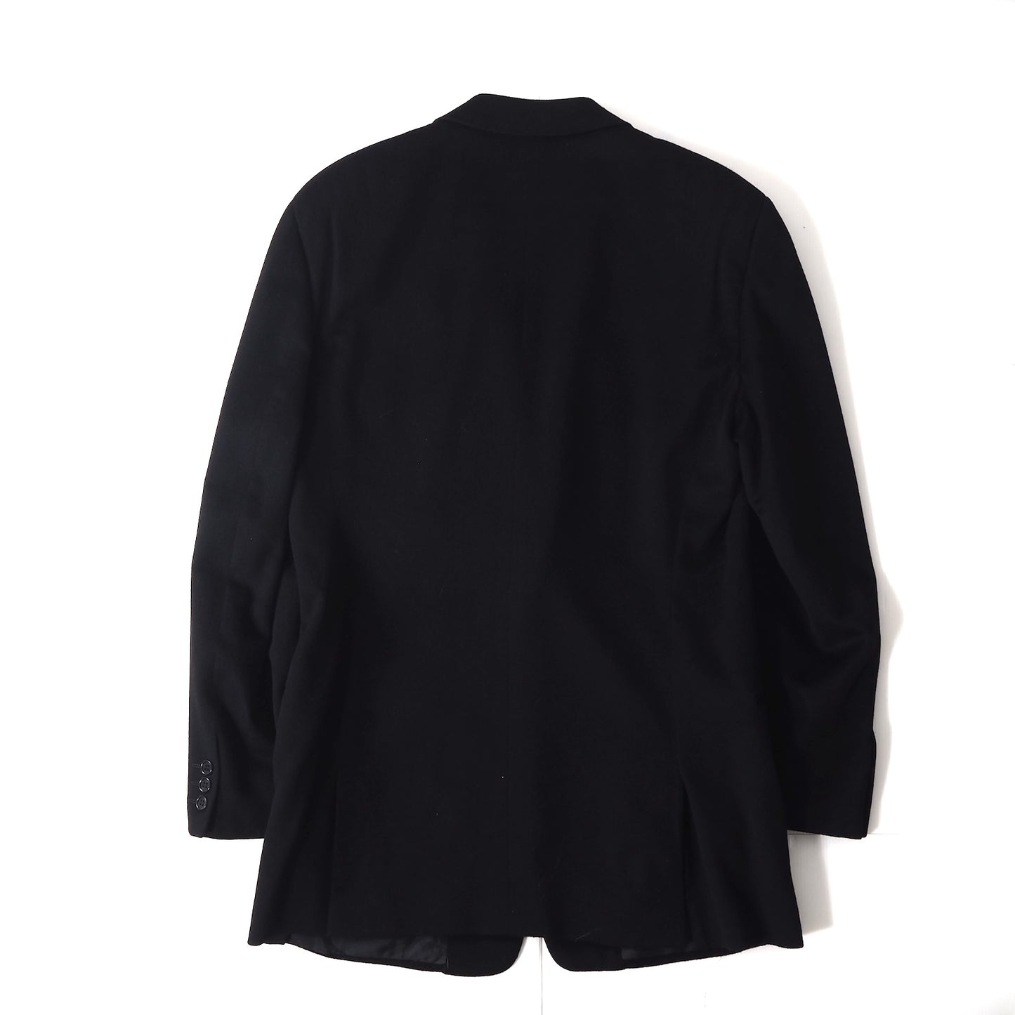 ジョルジオアルマーニ GIORGIO ARMANI ピュアカシミヤ ジャケット ブラック メンズ 正規品 M3-YJ143