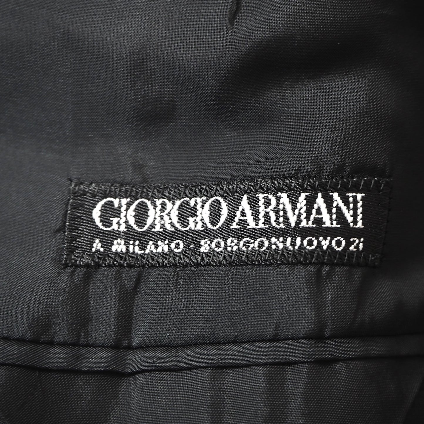 ジョルジオアルマーニ GIORGIO ARMANI ピュアカシミヤ ジャケット ブラック メンズ 正規品 M3-YJ143