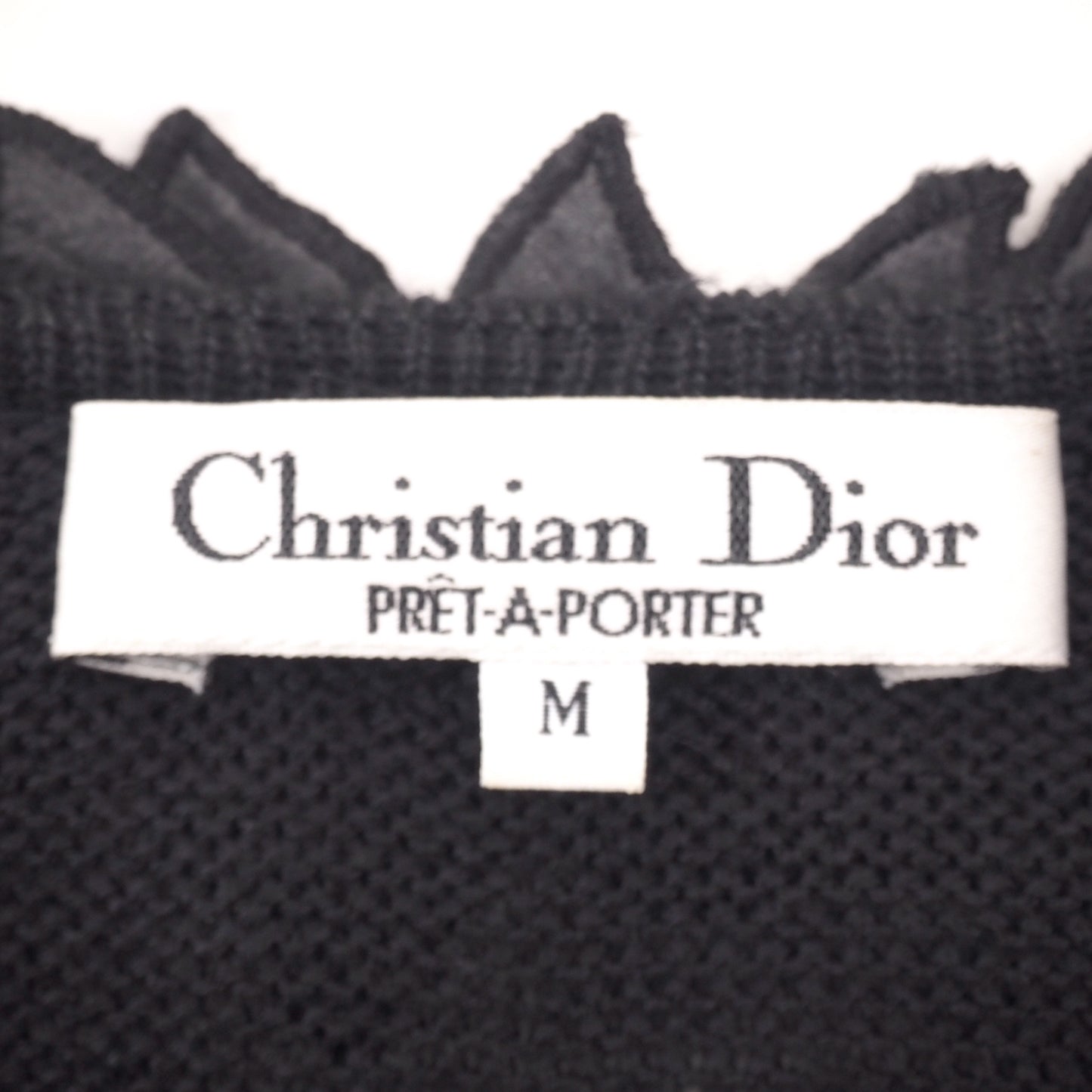 クリスチャンディオール Christian Dior ワンピース M ブラック レディース 3-YL031