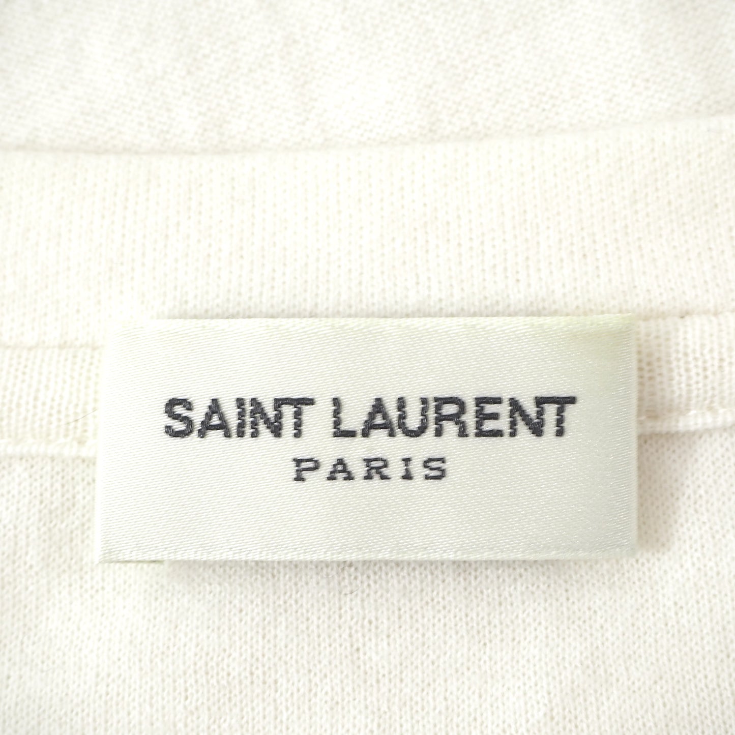 サンローラン パリ SAINT LAURENT PARIS Tシャツ XS ベージュ メンズ 4-YC025