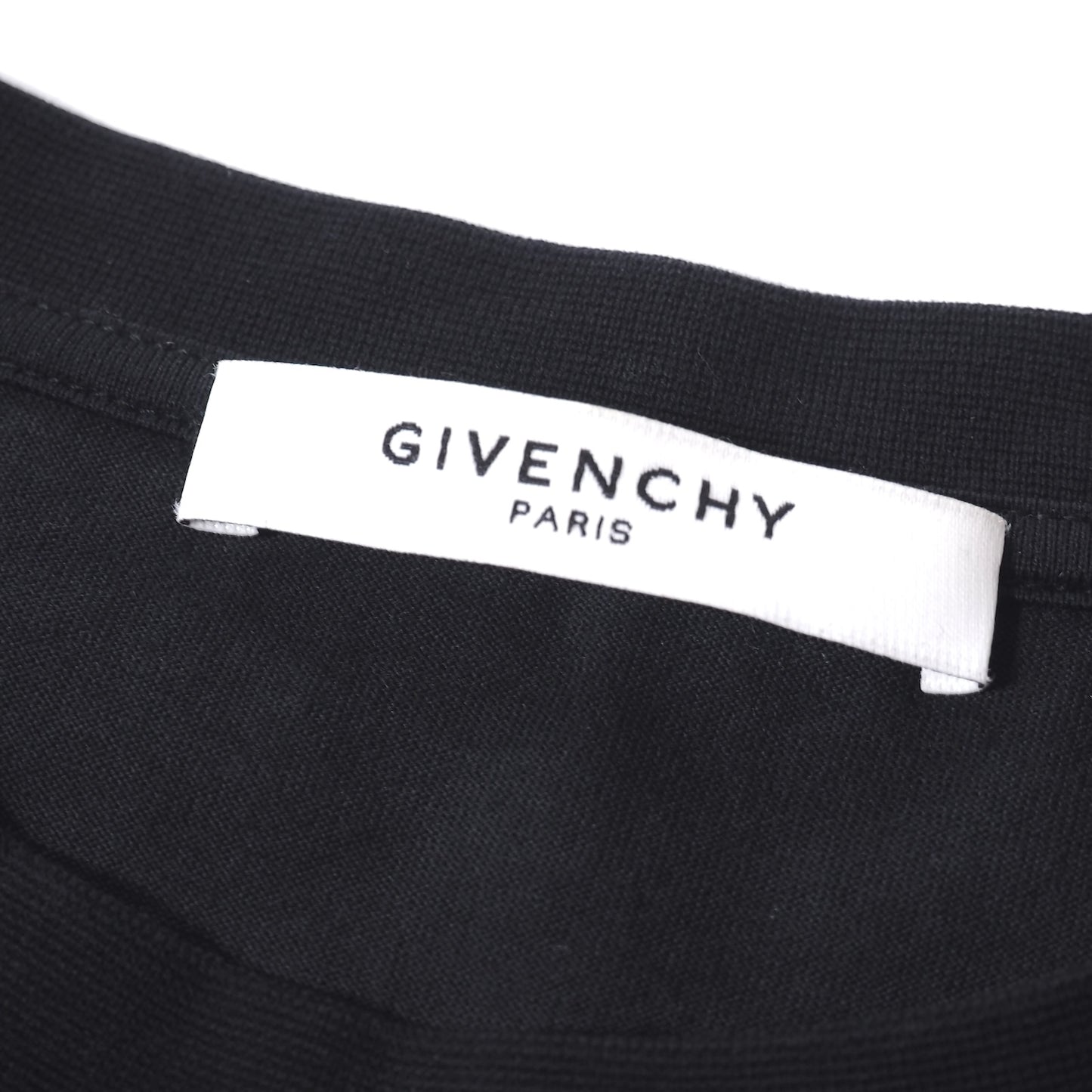 美品 ジバンシー GIVENCHY ロゴプリント ノースリーブ カットソー S ブラック メンズ 正規品 5-ZH035