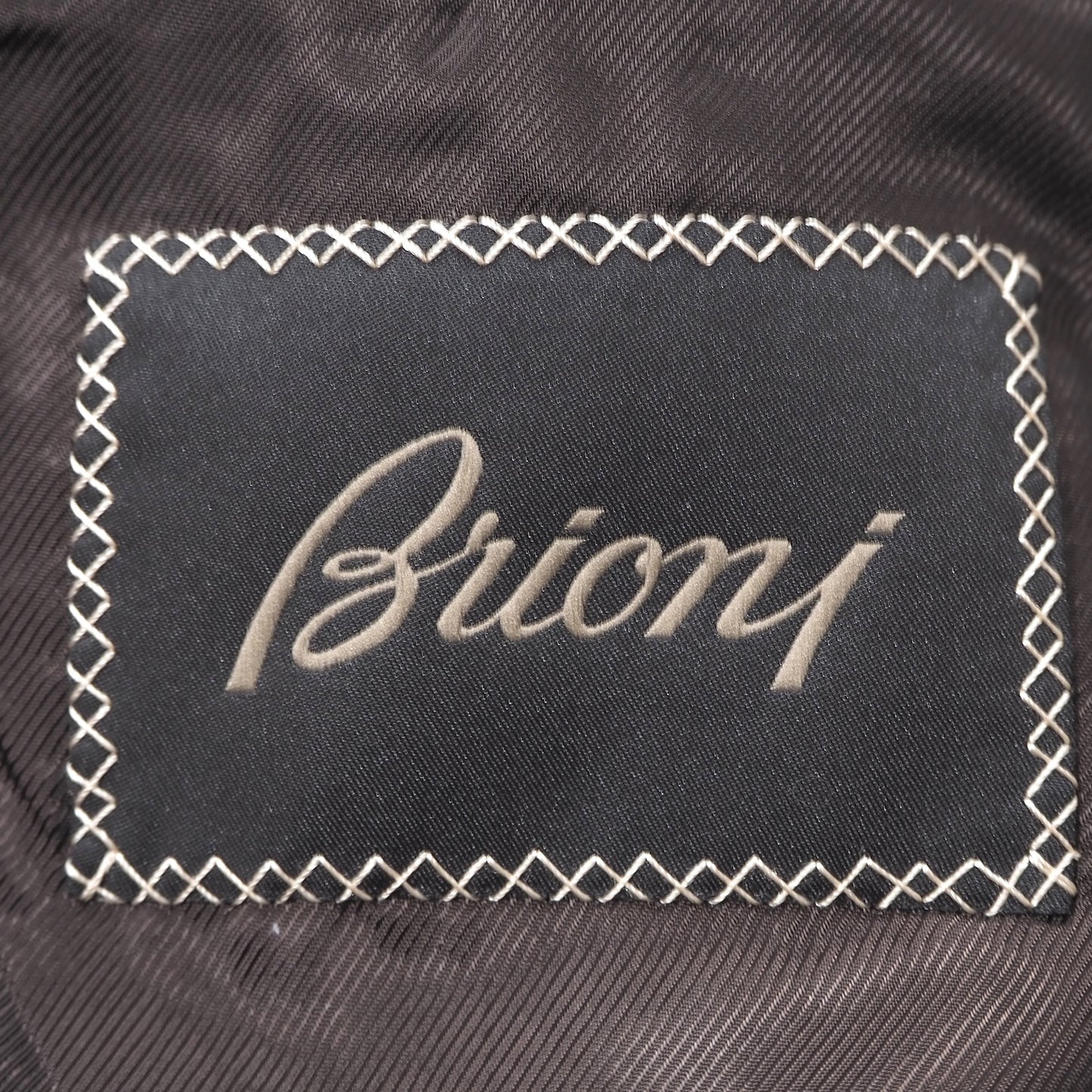 ブリオーニ Brioni イタリア製 最高級 カシミヤ ジャケット M ダークブラウン メンズ 極美品 正規品 4-YL012