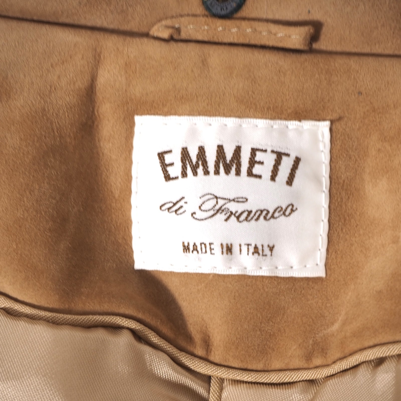 エンメティ EMMETI イタリア製 ラビットファー レザー トレンチコート