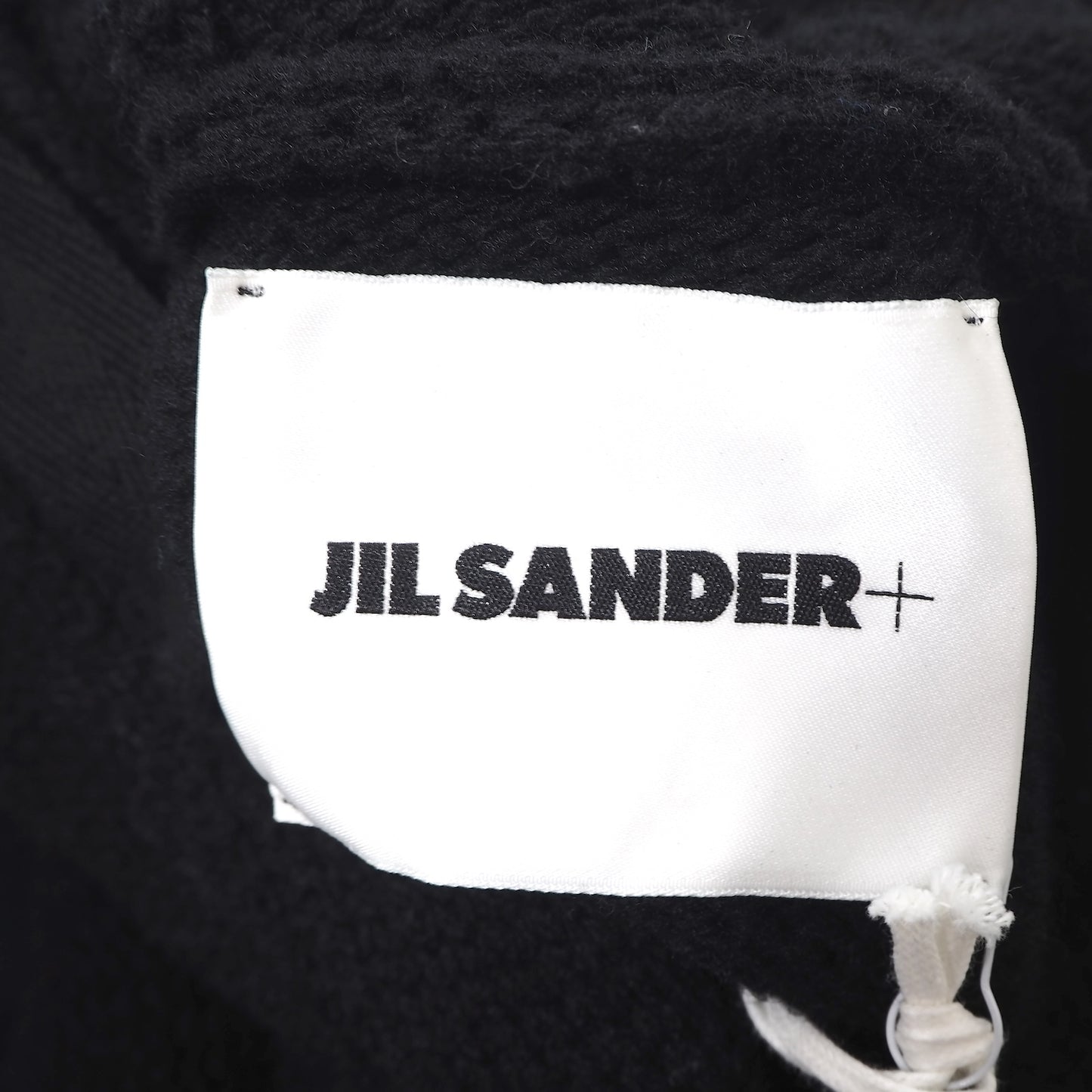 ジルサンダー JIL SANDER 23AW ニット パーカー フーディ 46 ブラック メンズ 未使用 正規品 5-YA017