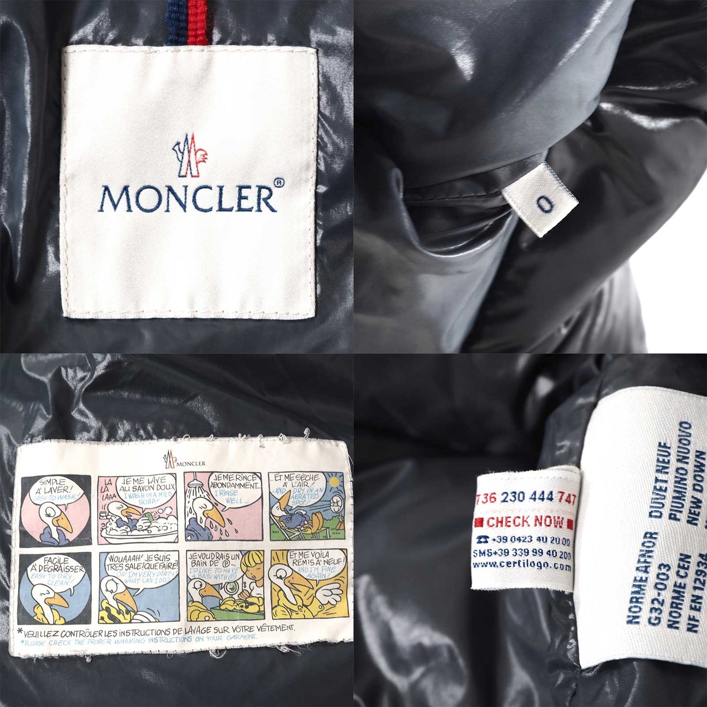 モンクレール MONCLER JPタグ MAYA マヤ ダウンジャケット タグ完備 0 ブラック メンズ 正規品 5-SD014