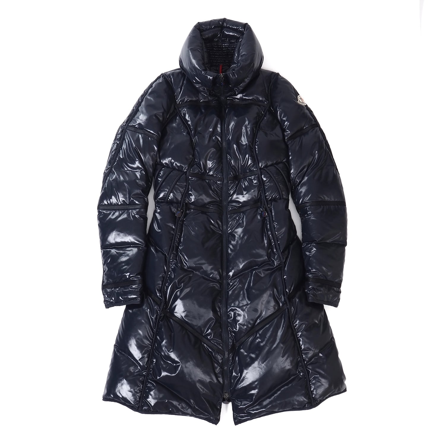 モンクレール MONCLER JPタグ ダウンコート 0 ネイビー レディース 正規品 5-ZH014