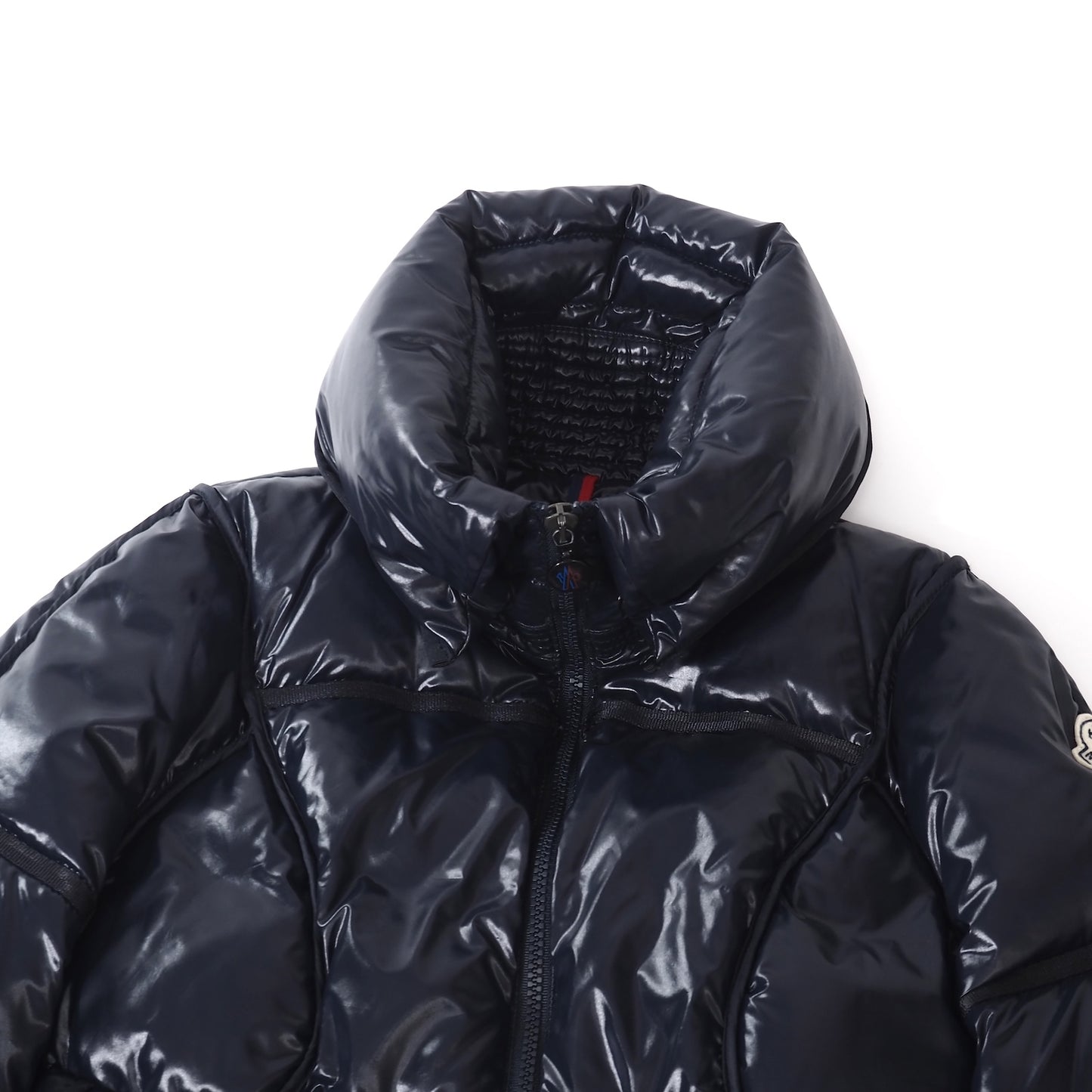 モンクレール MONCLER JPタグ ダウンコート 0 ネイビー レディース 正規品 5-ZH014