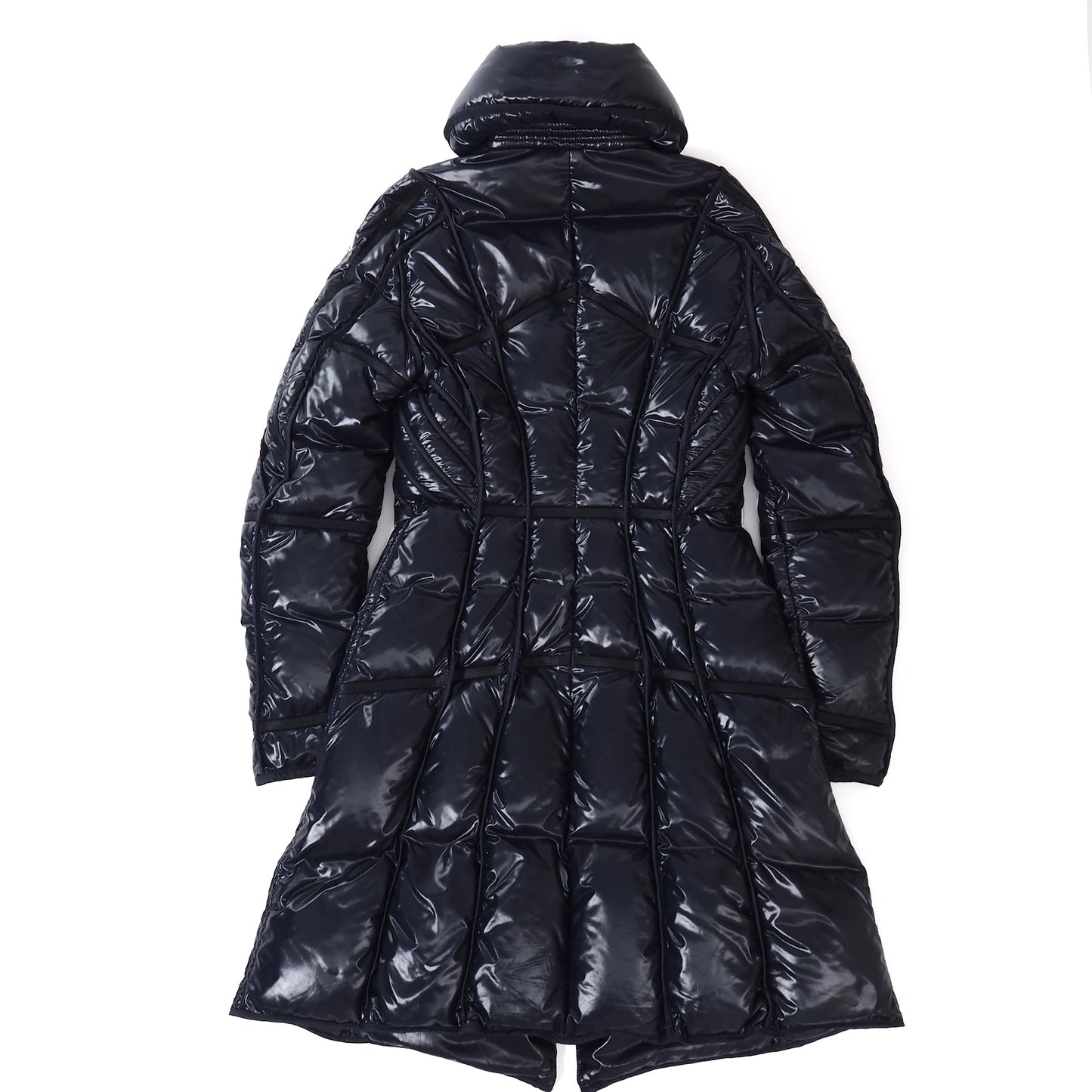 モンクレール MONCLER JPタグ ダウンコート 0 ネイビー レディース 正規品 5-ZH014