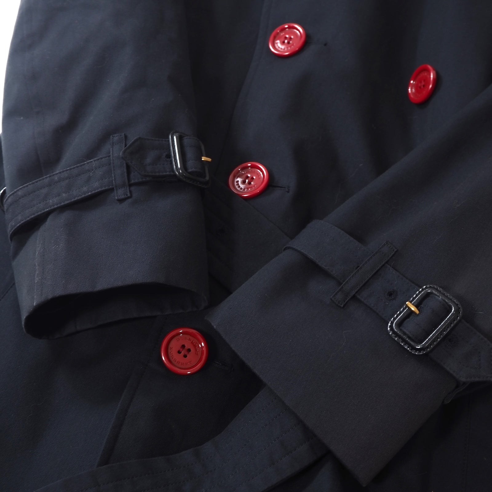 Burberry THE KENSINGTON トレンチコート ネイビー 44 バーバリー BURBERRY KENSINGTON ケンジントン ロイヤルワラント