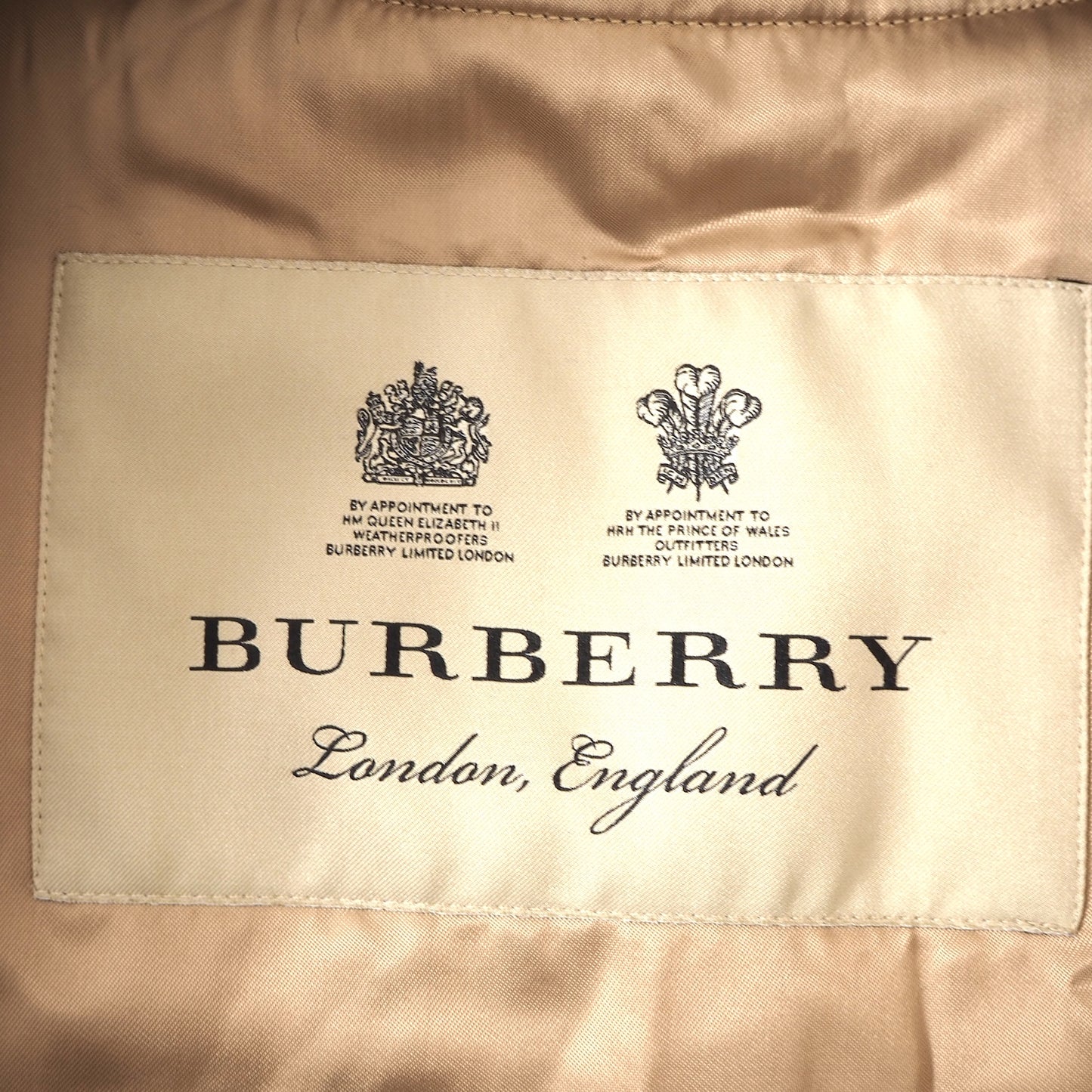 バーバリー BURBERRY KENSINGTON ケンジントン ロイヤルワラント トレンチコート ライナー付 44 ネイビー メンズ 美品 正規品 4-CL036